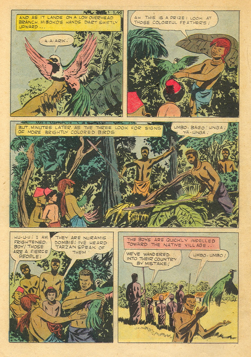 Read online Tarzan (1948) comic -  Issue #97 - 22