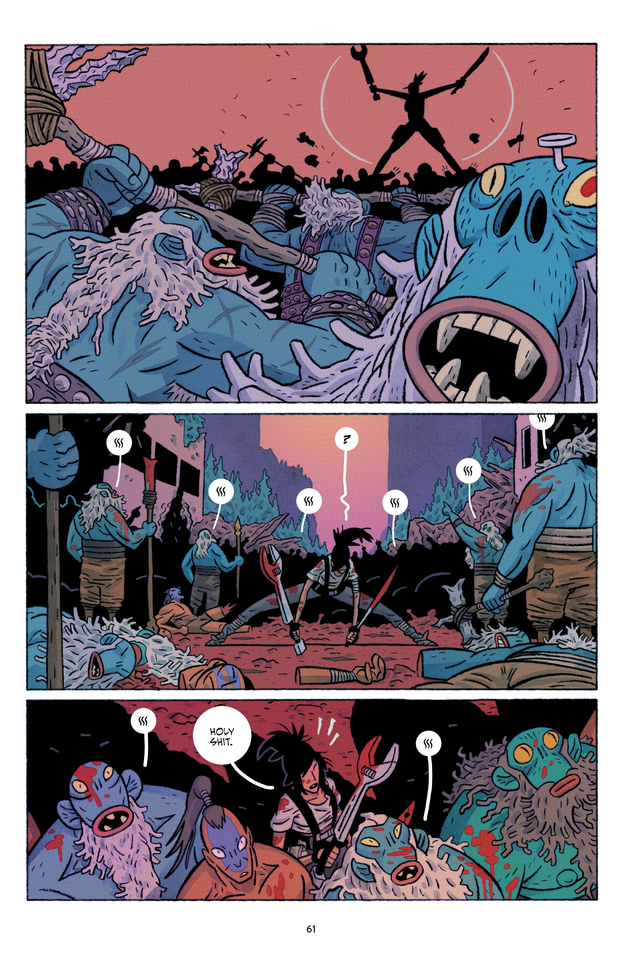 Read online ApocalyptiGirl: An Aria for the End Times (2020) comic -  Issue # TPB - 63