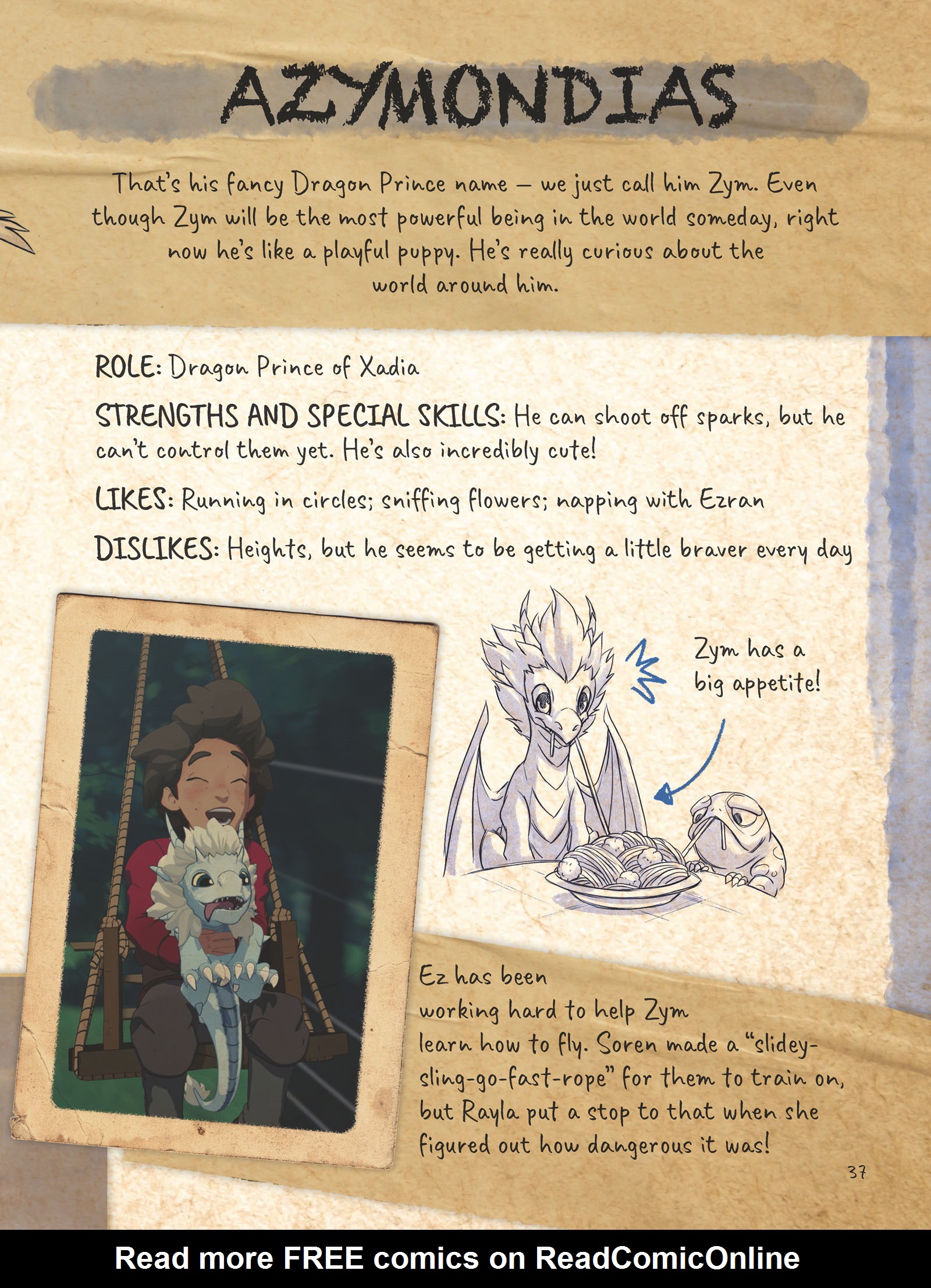 Read online Callum’s Spellbook: The Dragon Prince comic -  Issue # TPB (Part 1) - 39