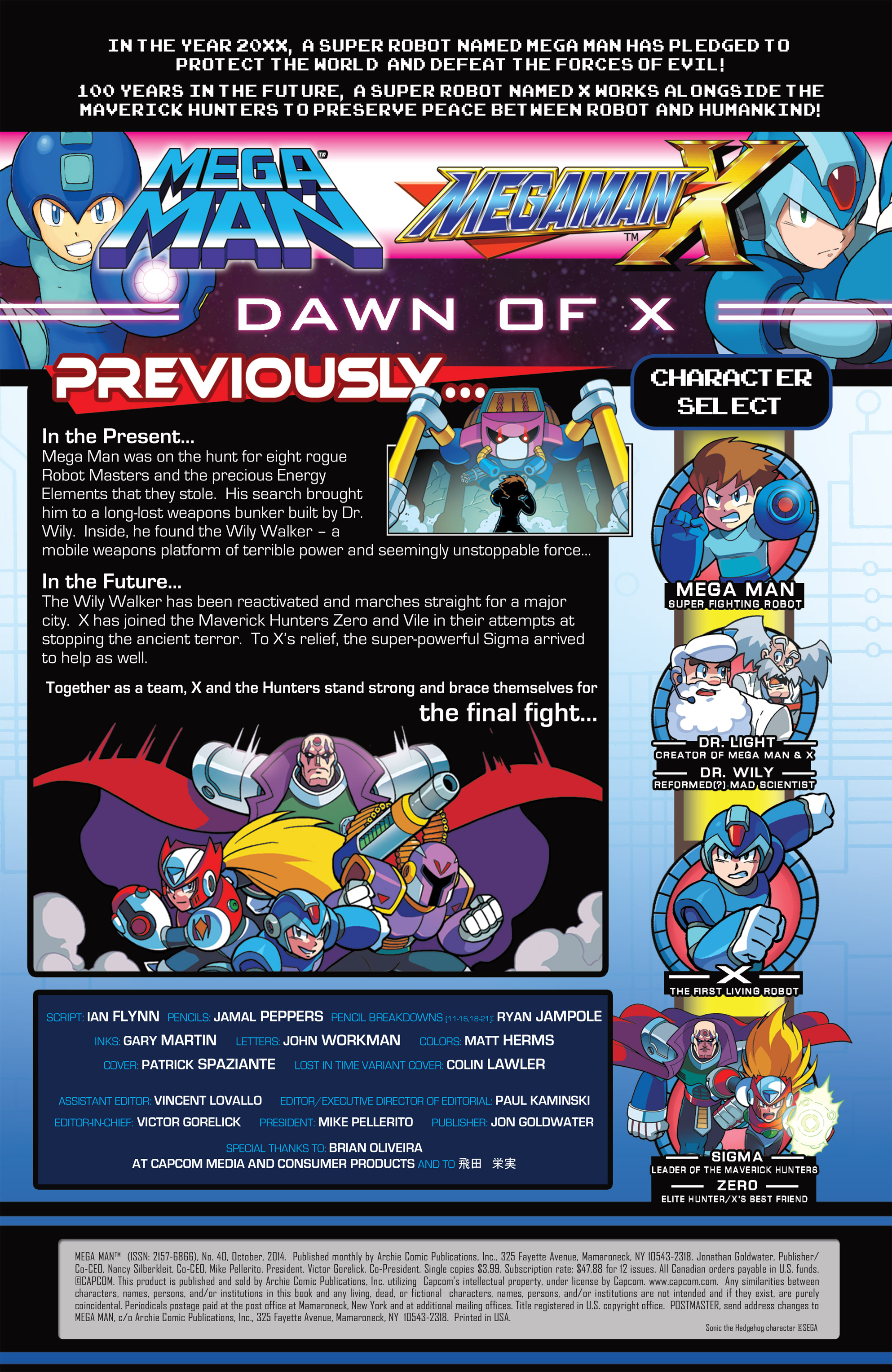 Read online Mega Man comic -  Issue #40 - 2