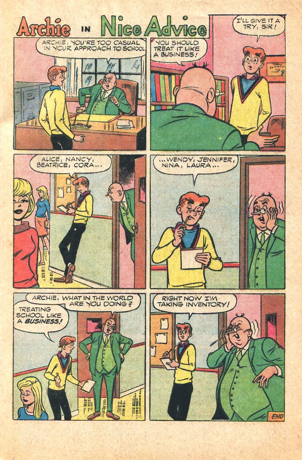 Read online Archie's Joke Book Magazine comic -  Issue #111 - 33