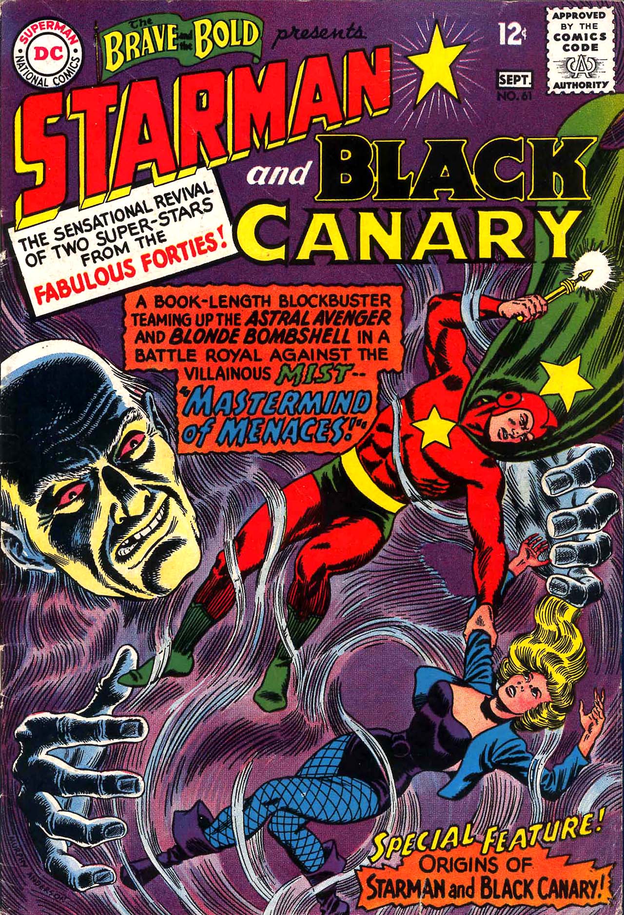 Read online The Brave and the Bold (1955) comic -  Issue #61 - 1
