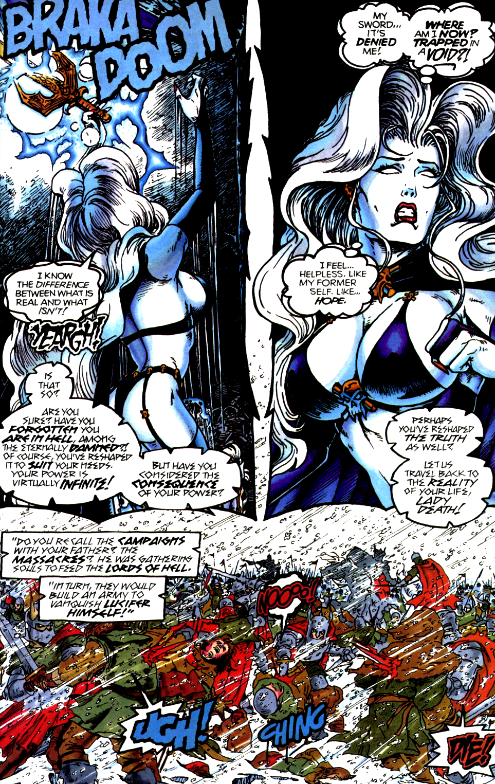 Read online Lady Death II: Between Heaven & Hell comic -  Issue #1 - 12