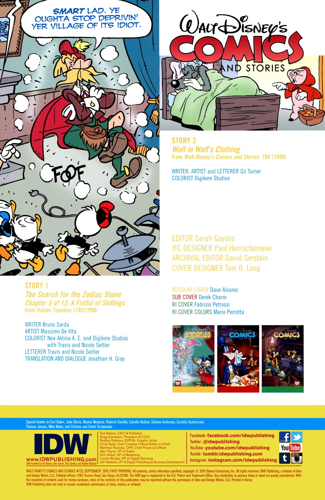 Walt Disney's Comics and Stories issue 723 - Page 2