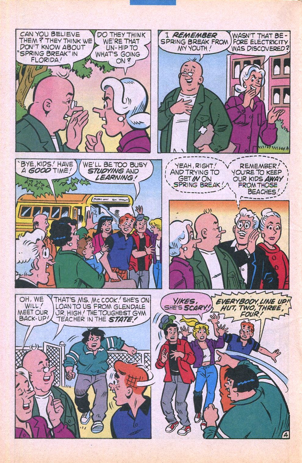 Read online Archie's Spring Break comic -  Issue #1 - 6
