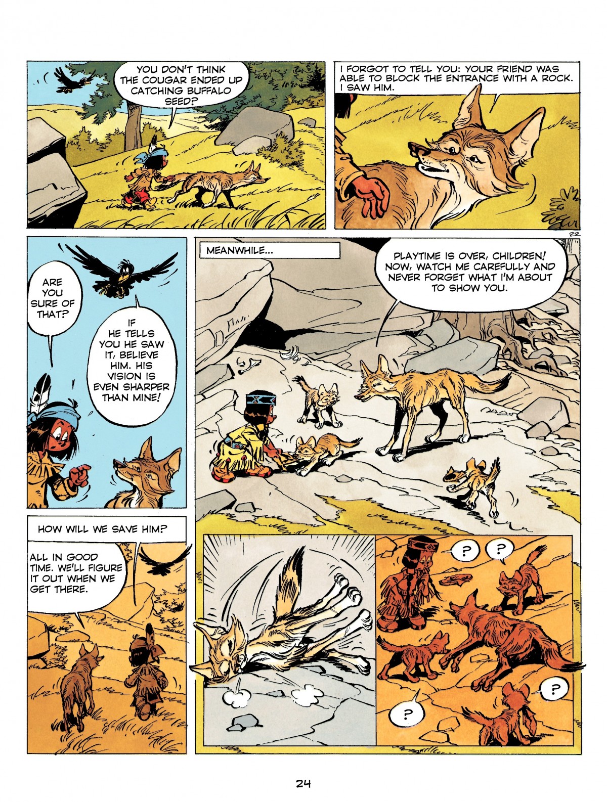 Read online Yakari comic -  Issue #9 - 24