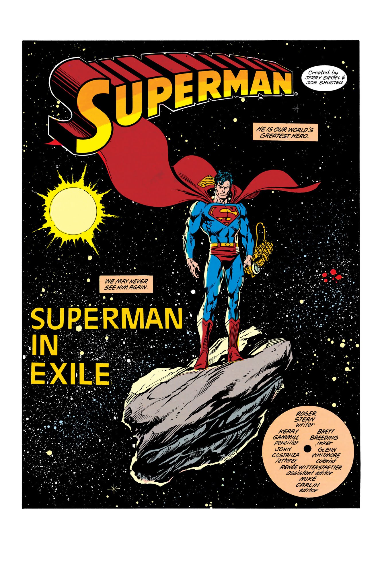 Read online Superman: The Exile & Other Stories Omnibus comic -  Issue # TPB (Part 3) - 79