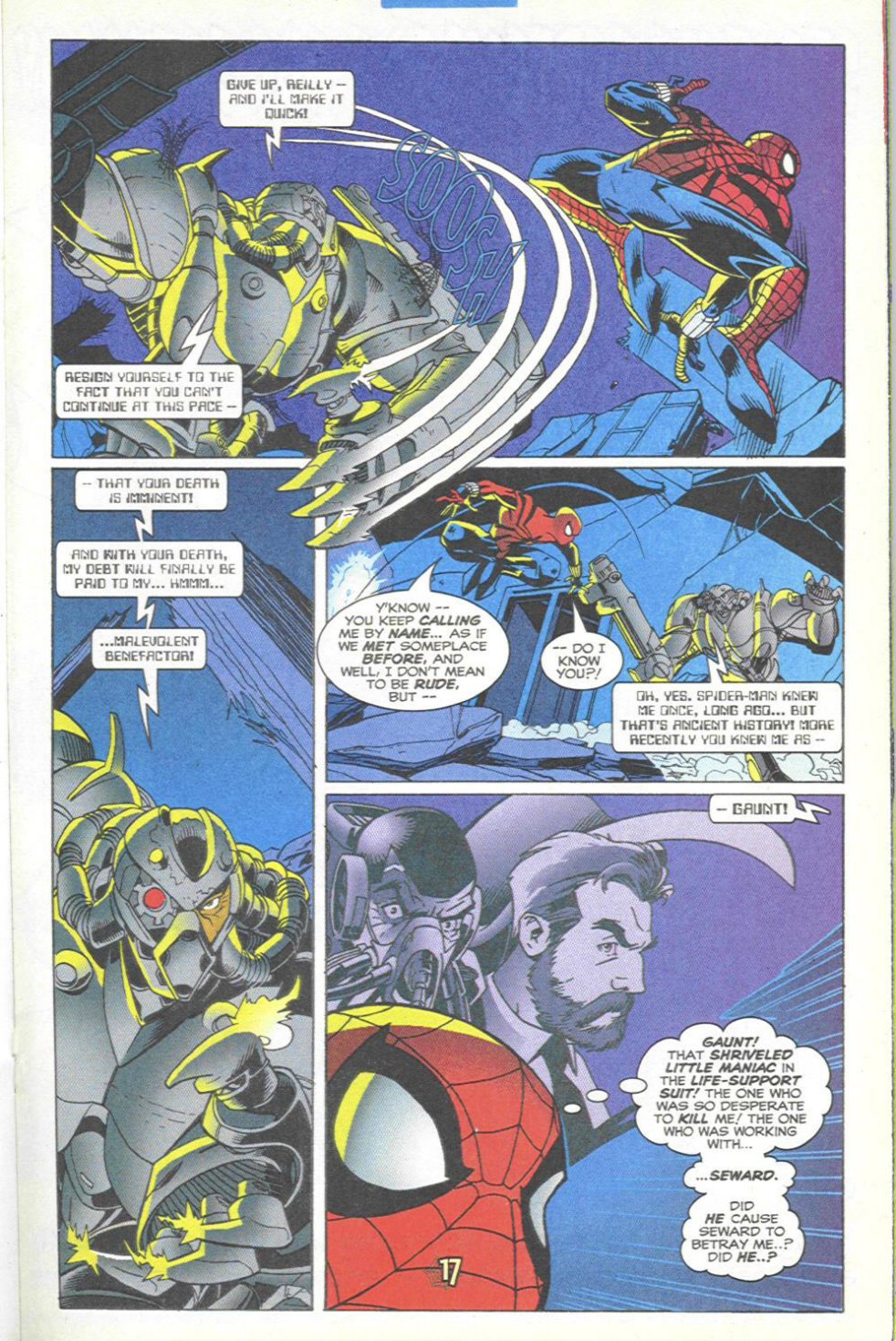 Read online The Sensational Spider-Man (1996) comic -  Issue #11 - 18