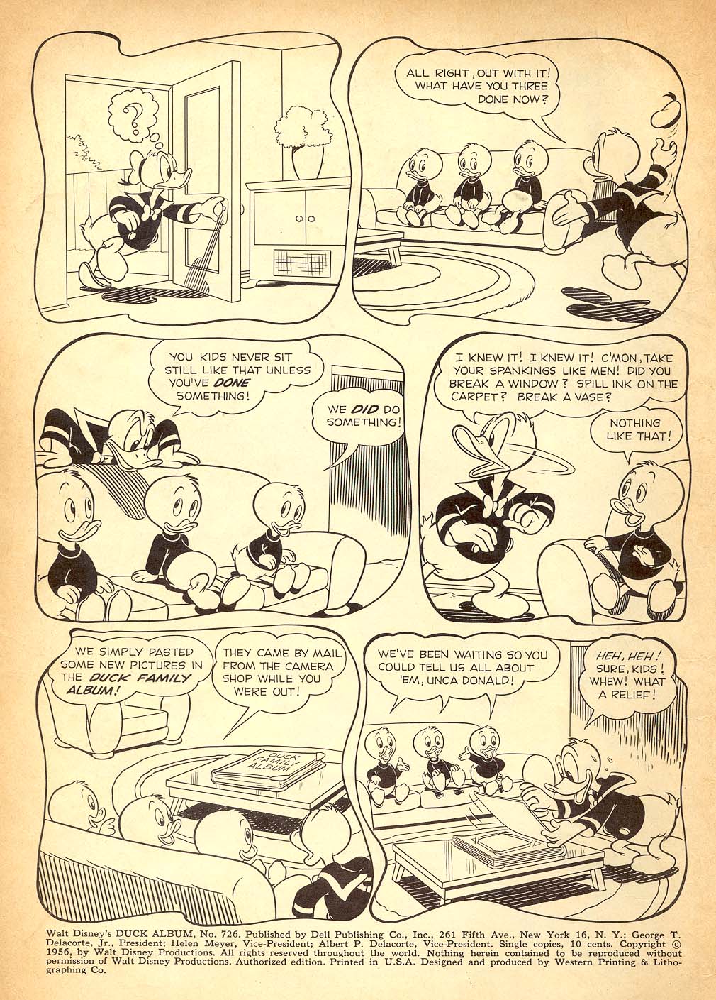 Read online Four Color Comics comic -  Issue #726 - 2