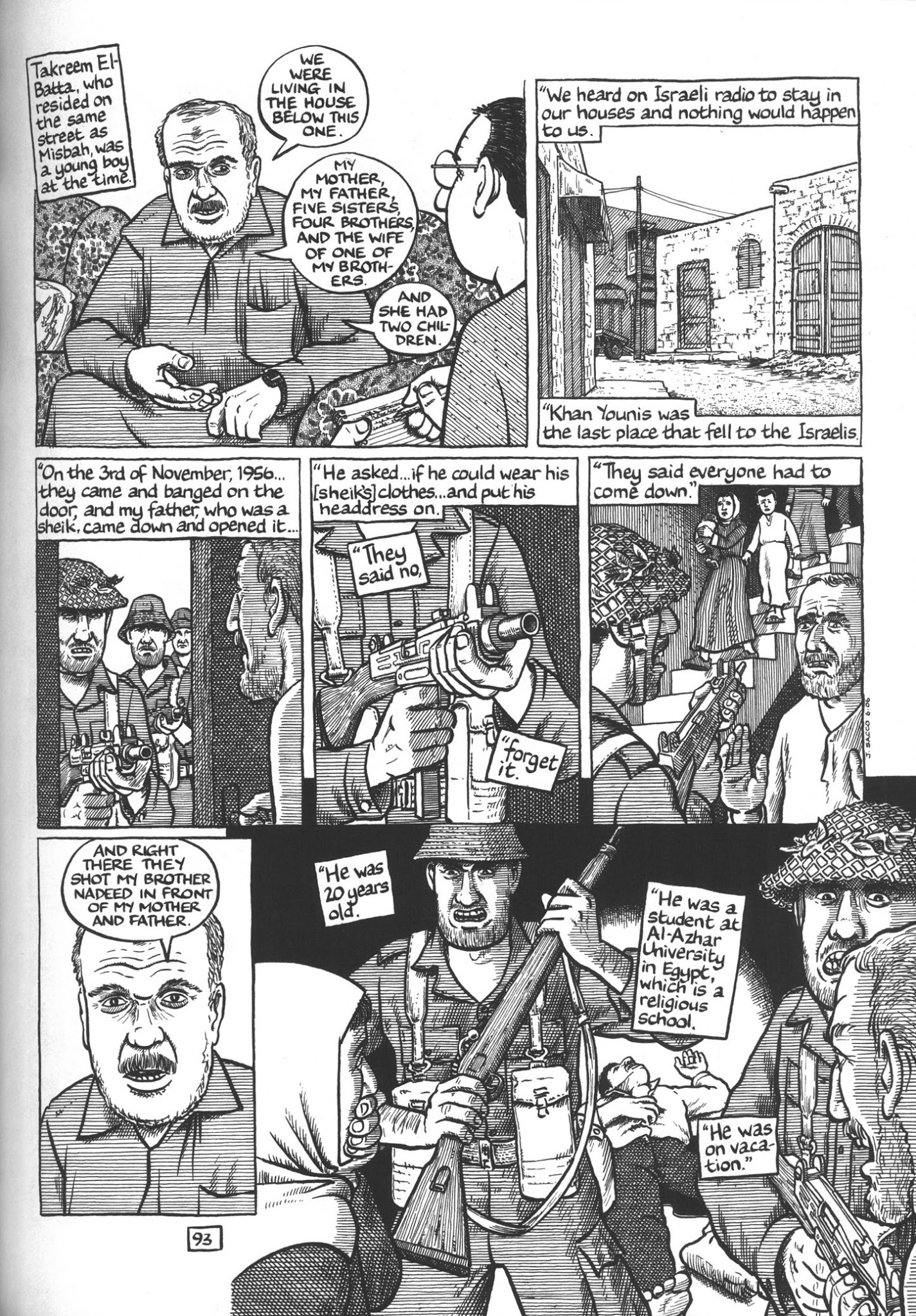Read online Footnotes in Gaza comic -  Issue # TPB - 113