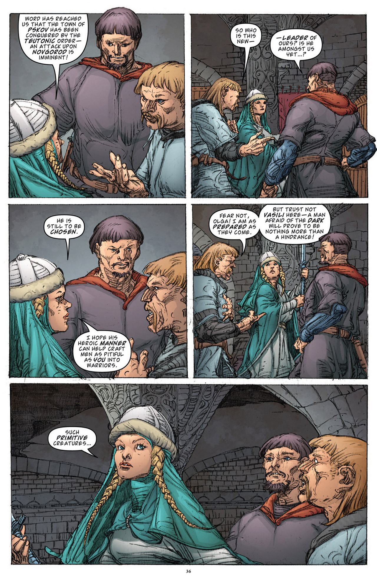 Read online Nevsky: A Hero of the People comic -  Issue # TPB - 36