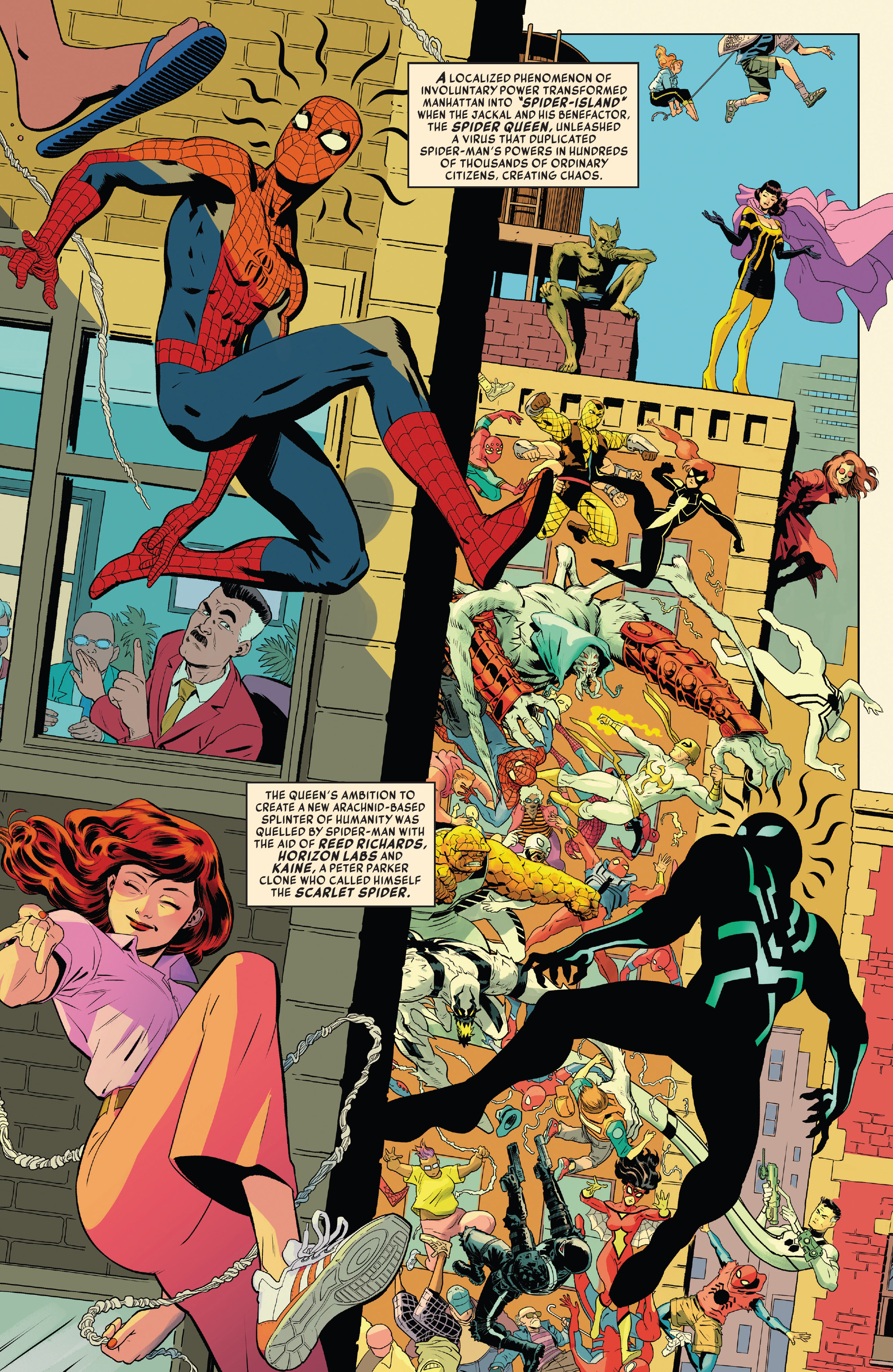 Read online History of the Marvel Universe (2019) comic -  Issue #5 - 19
