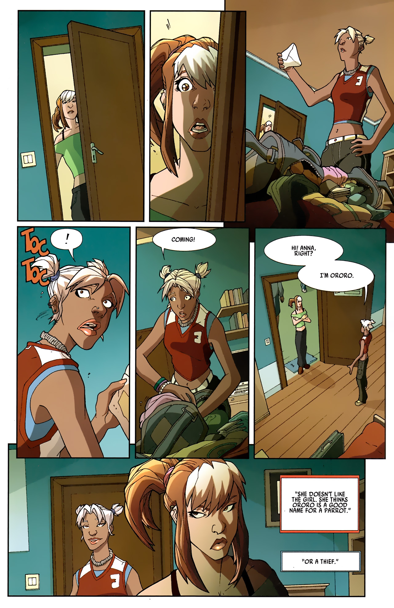 Read online X-Campus comic -  Issue #1 - 18