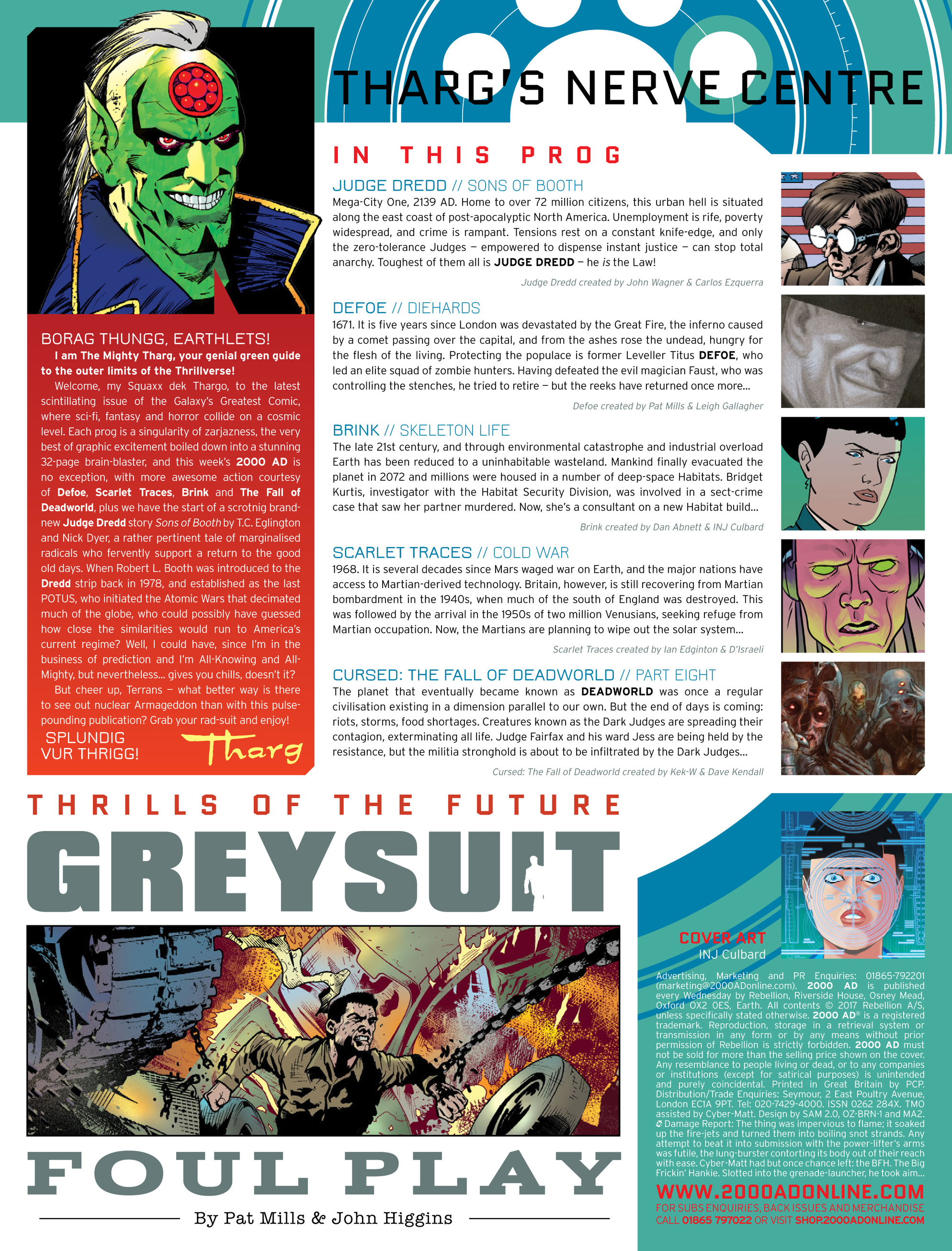 Read online 2000 AD comic -  Issue #2030 - 2