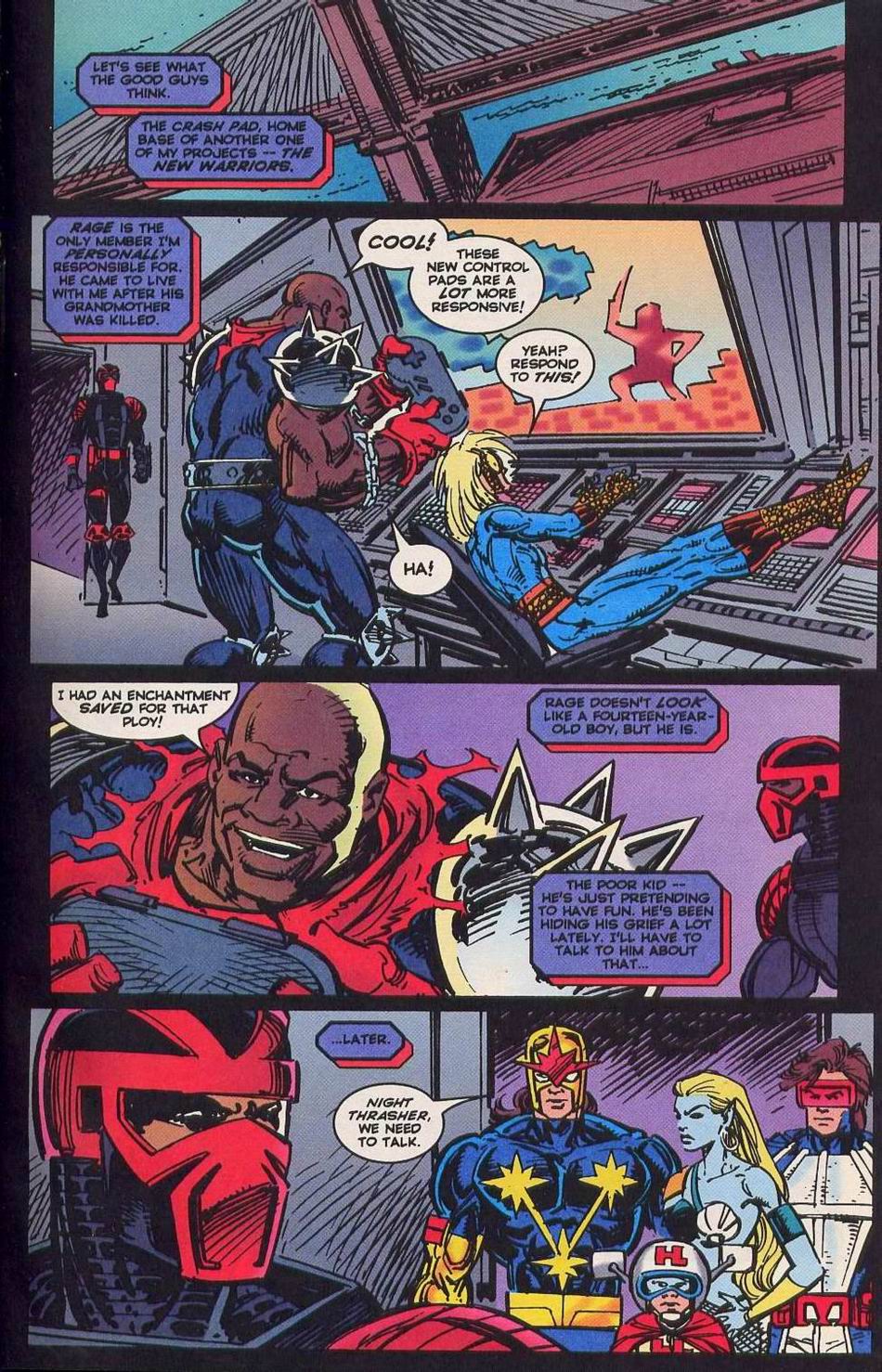 Read online Night Thrasher comic -  Issue #16 - 6