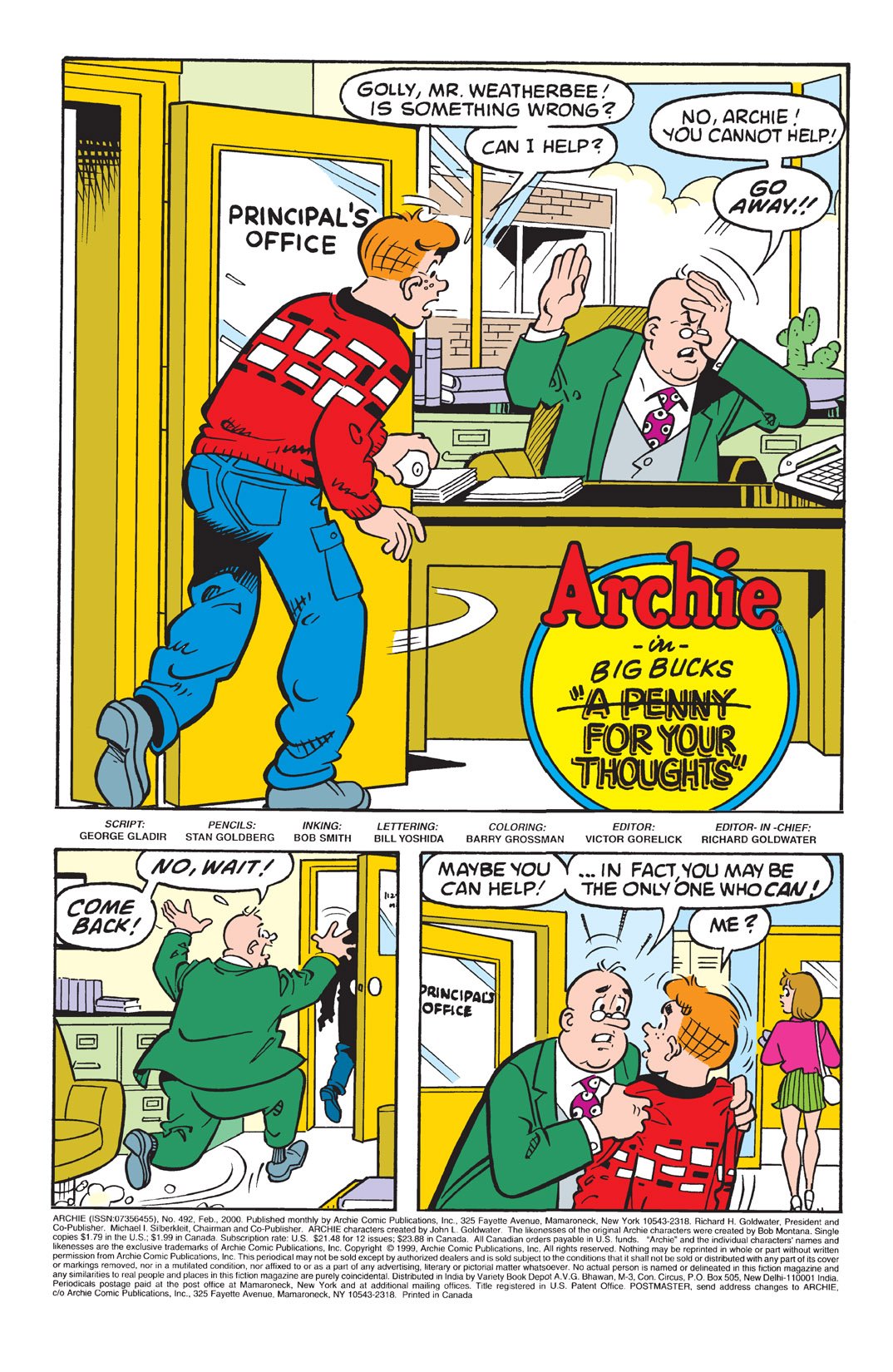 Read online Archie (1960) comic -  Issue #492 - 2