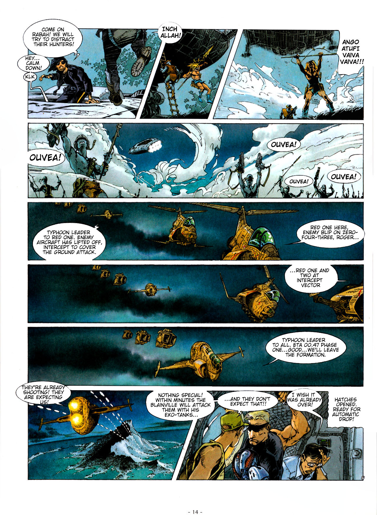 Read online Aquablue comic -  Issue #4 - 15