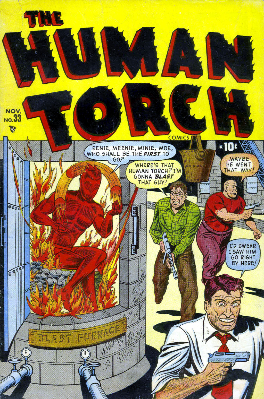 Read online The Human Torch (1940) comic -  Issue #33 - 1