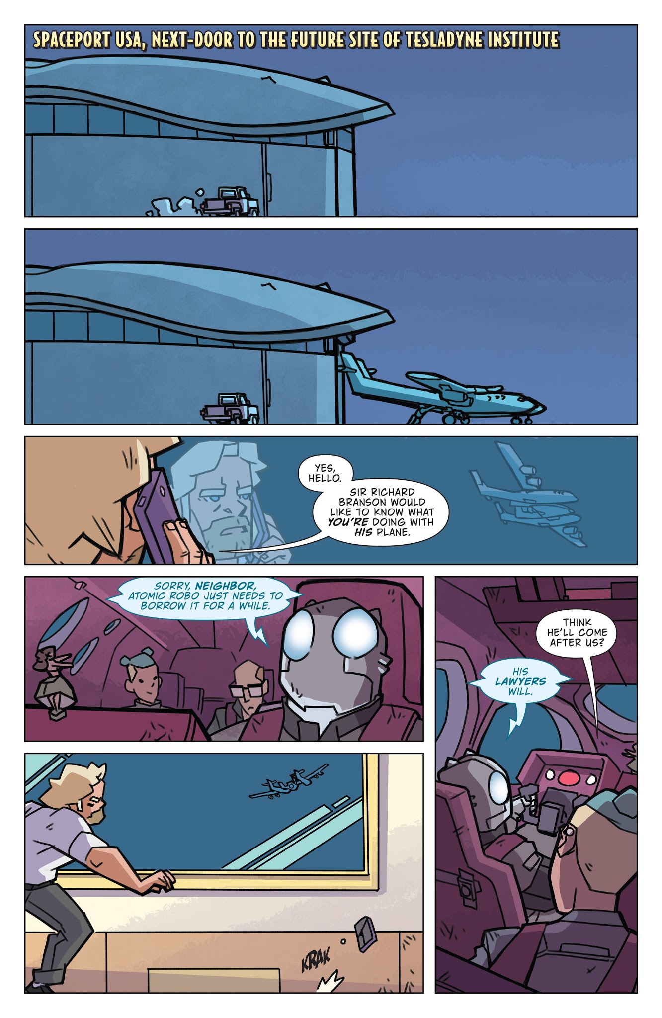 Read online Atomic Robo and the Spectre of Tomorrow comic -  Issue #3 - 17