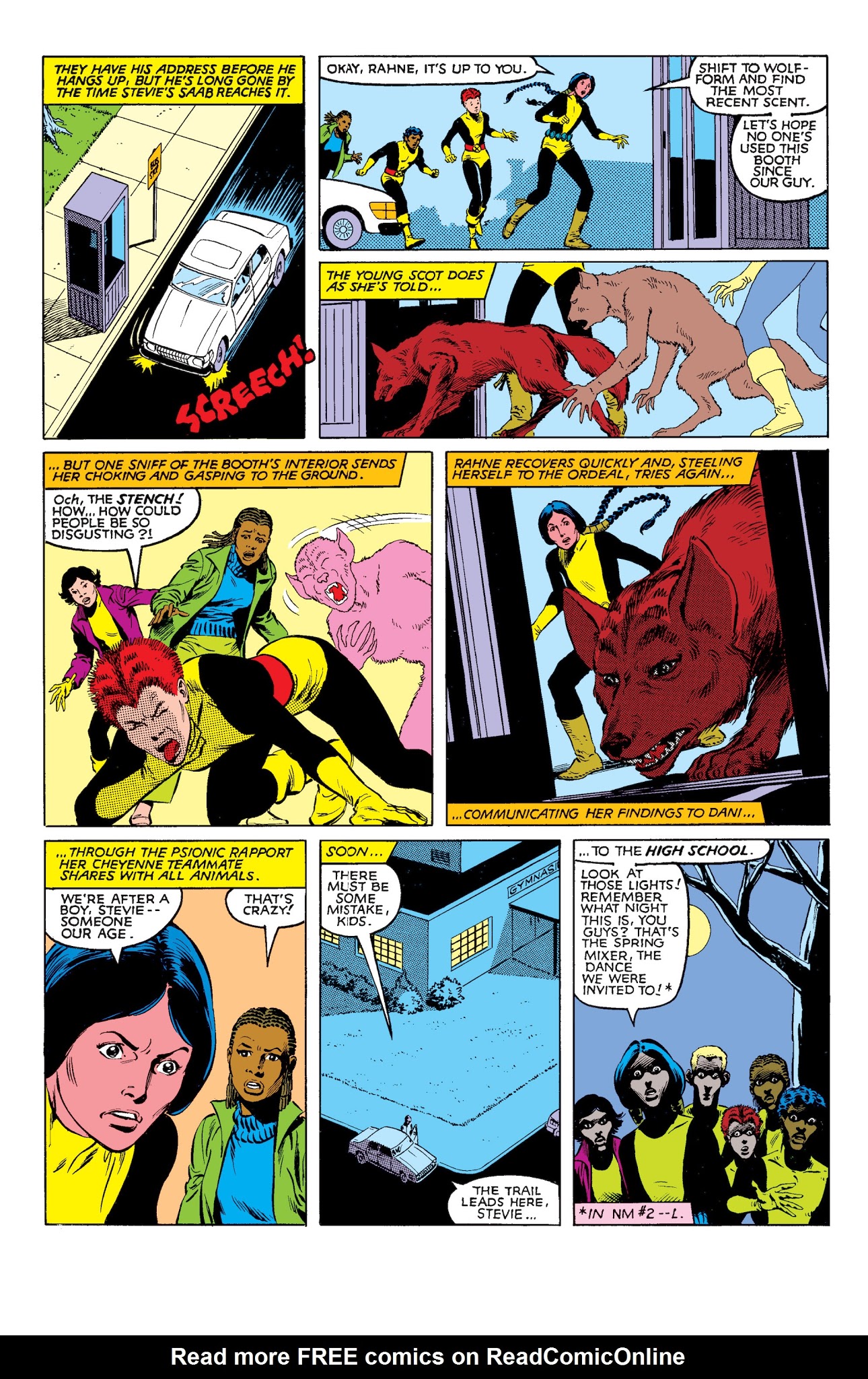 Read online New Mutants Classic comic -  Issue # TPB 1 - 155