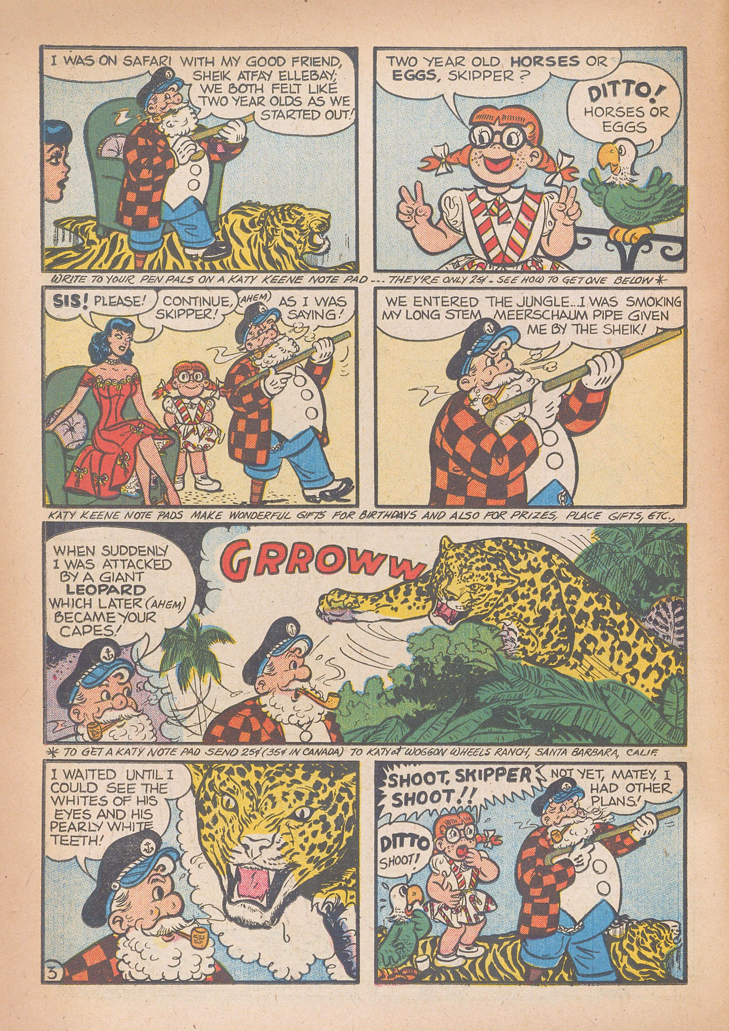 Read online Katy Keene (1949) comic -  Issue #26 - 26