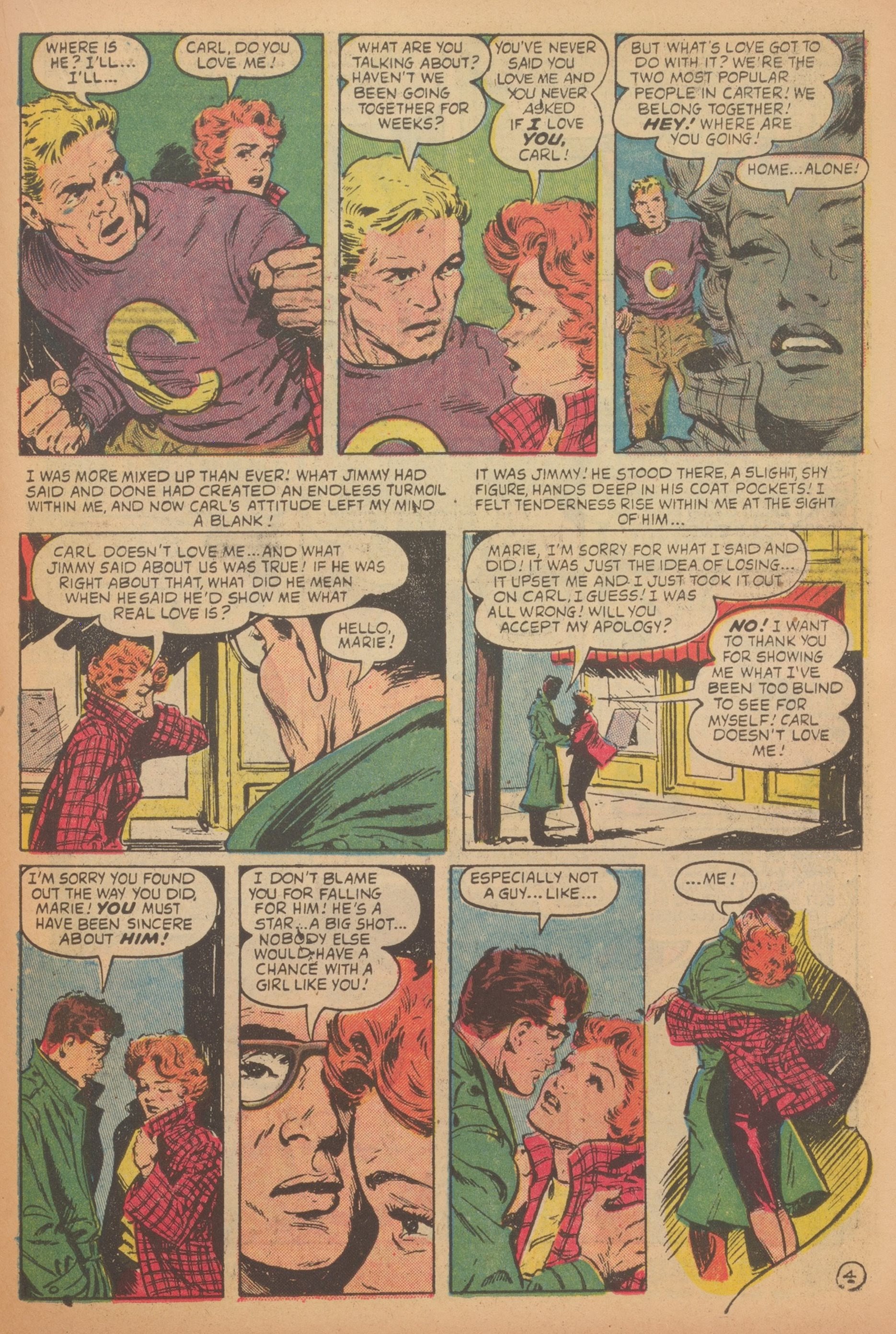 Read online Love Romances comic -  Issue #45 - 23