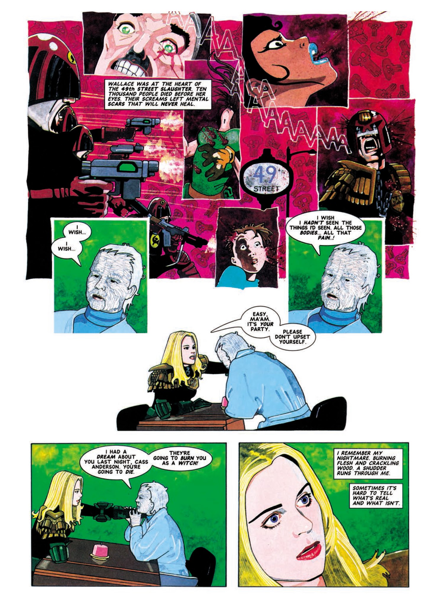 Read online Judge Anderson: The Psi Files comic -  Issue # TPB 3 - 230