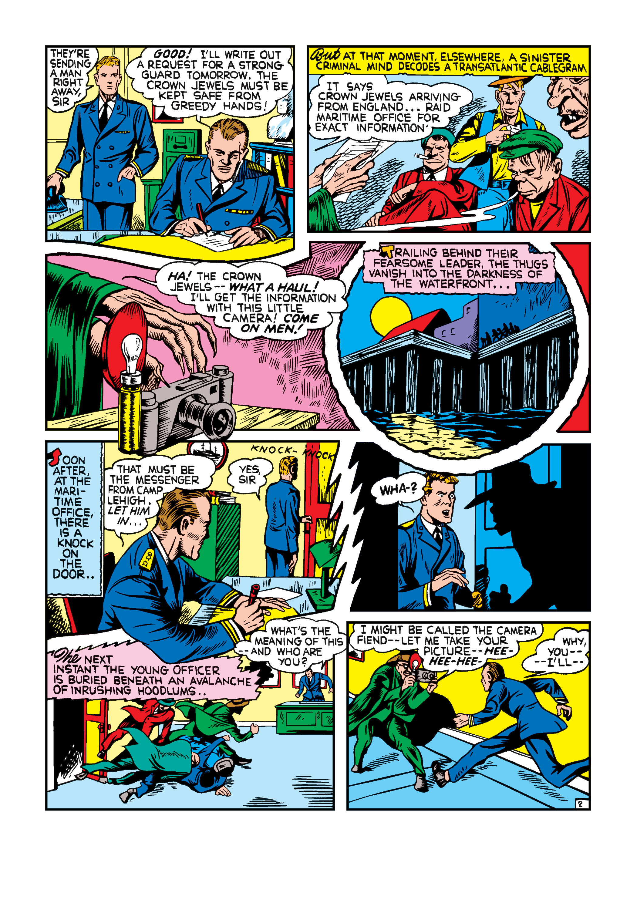 Read online Captain America Comics comic -  Issue #6 - 4