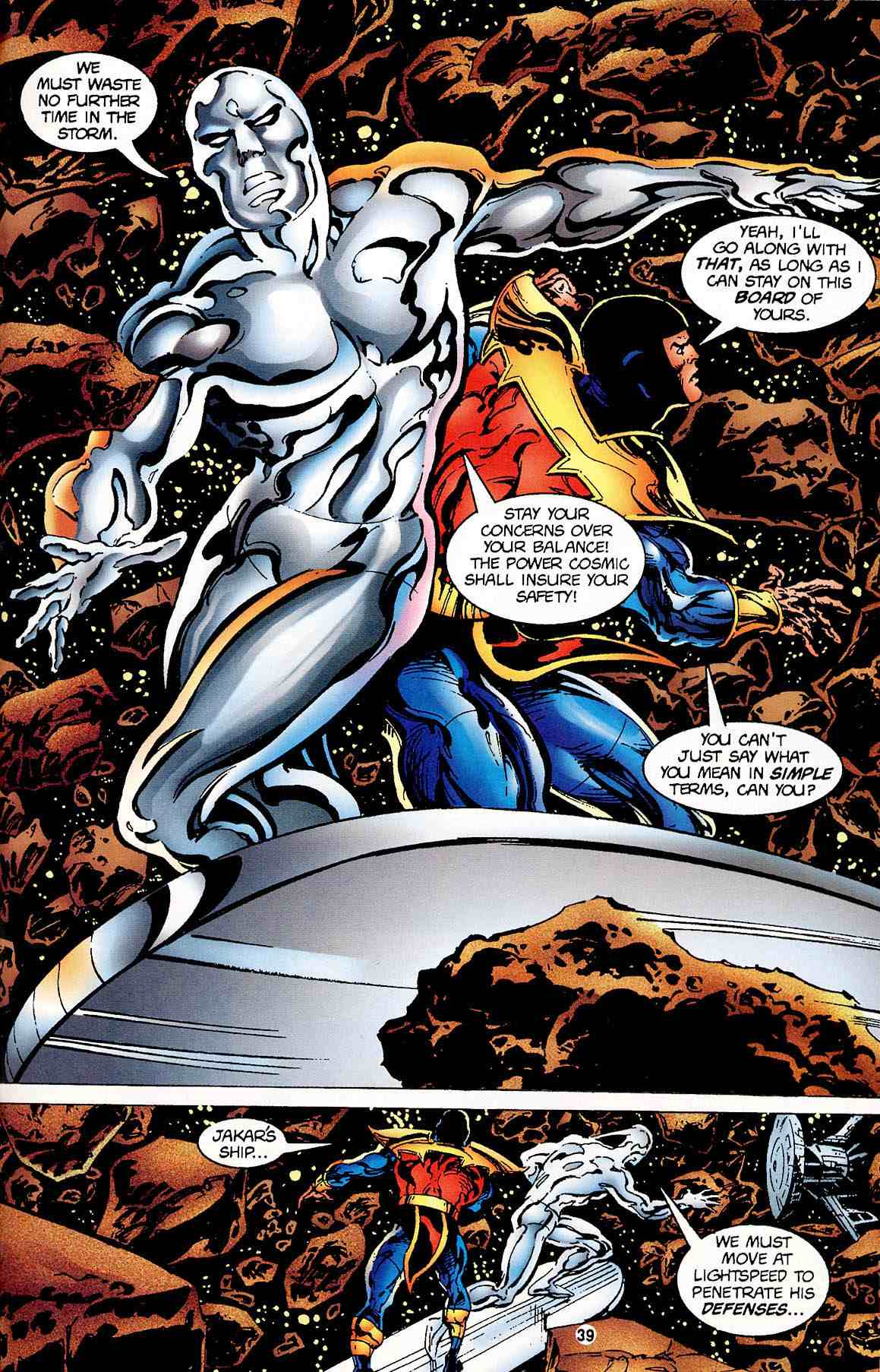 Read online Cosmic Powers Unlimited comic -  Issue #3 - 28