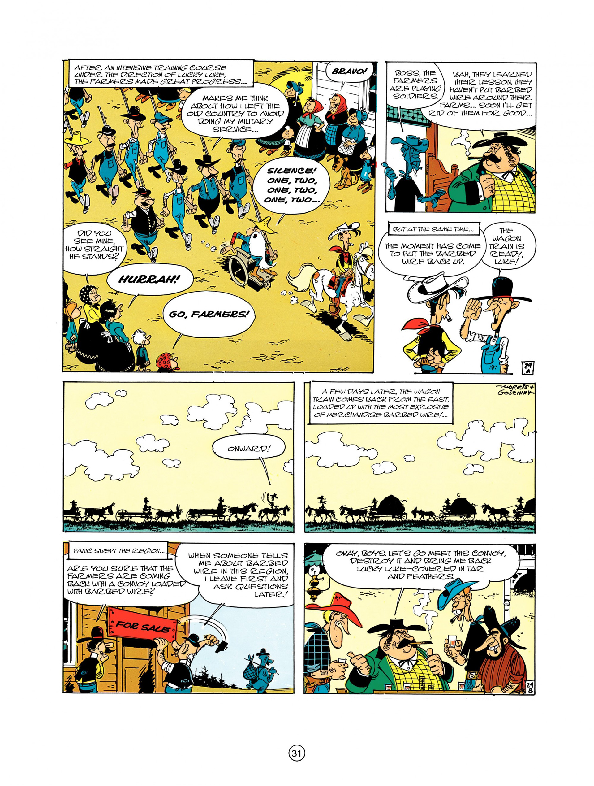 Read online A Lucky Luke Adventure comic -  Issue #7 - 31