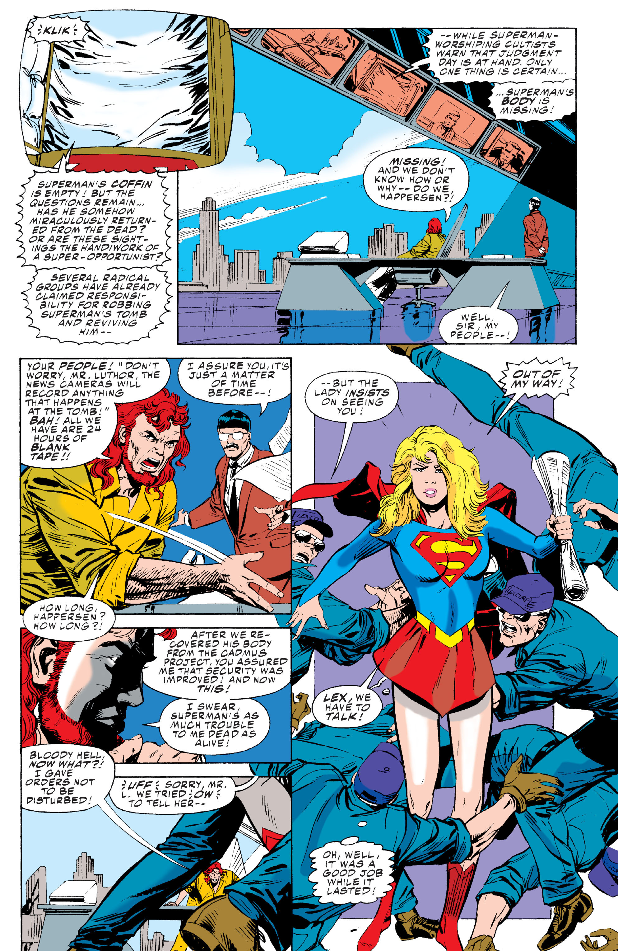 Read online Superman: The Death and Return of Superman Omnibus comic -  Issue # TPB (Part 6) - 84