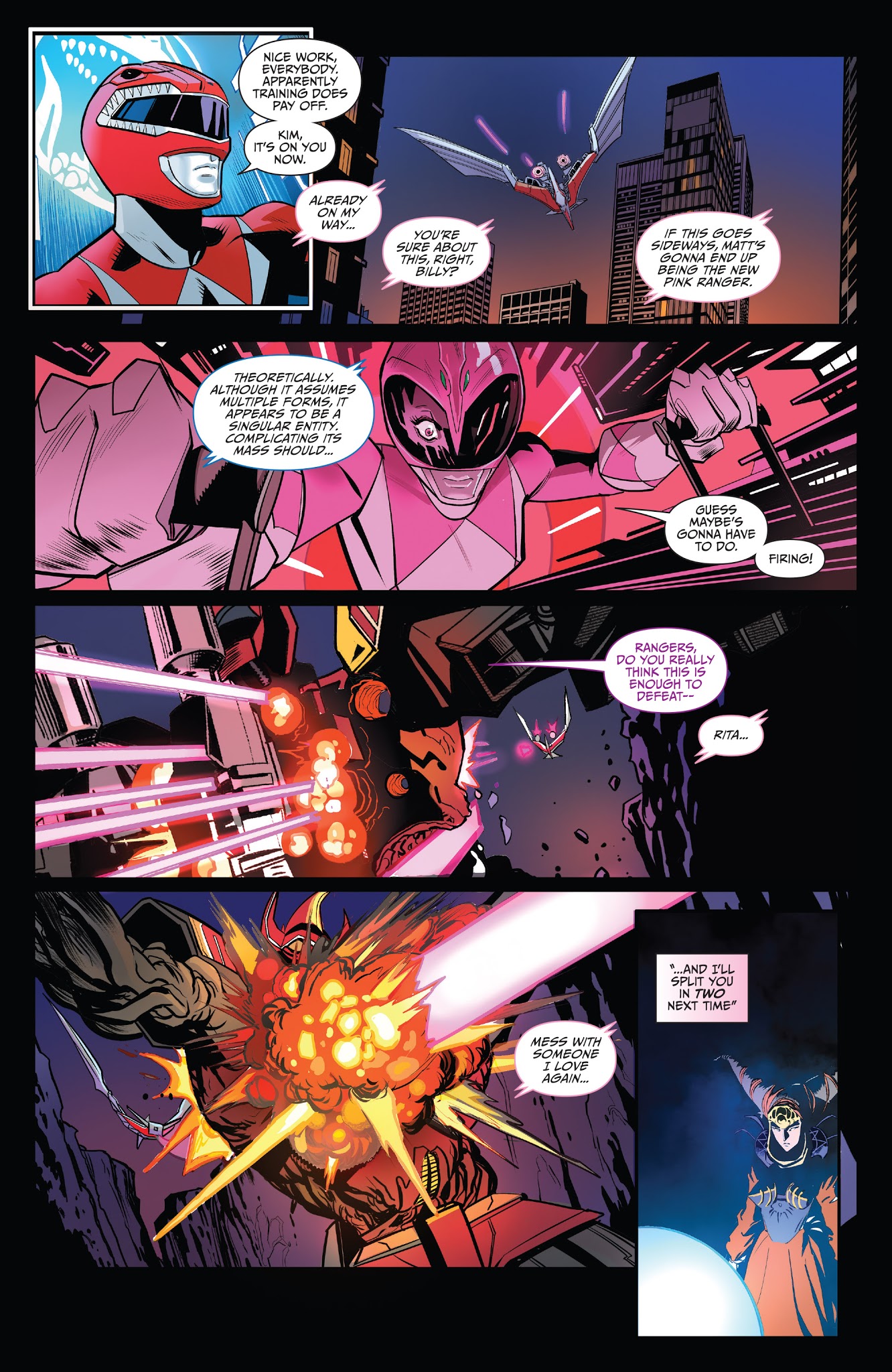 Read online Saban's Go Go Power Rangers comic -  Issue #8 - 17