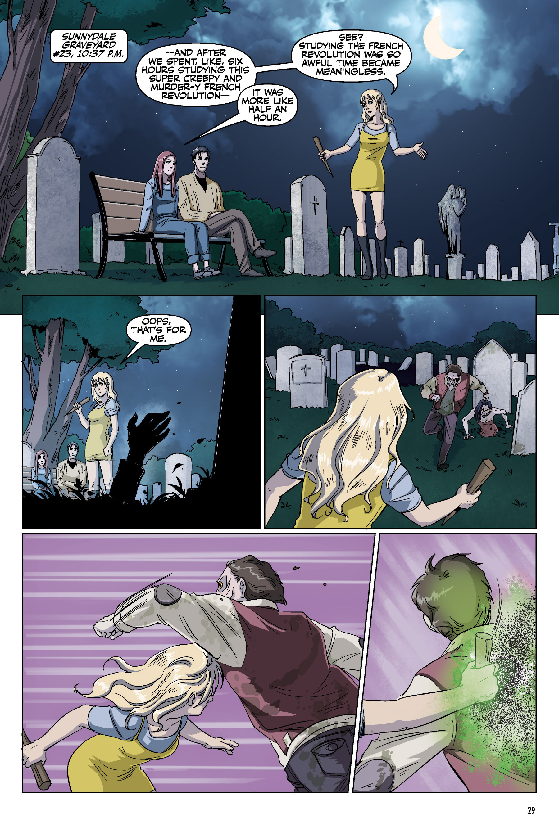Read online Buffy: The High School Years - Freaks & Geeks comic -  Issue # Full - 30