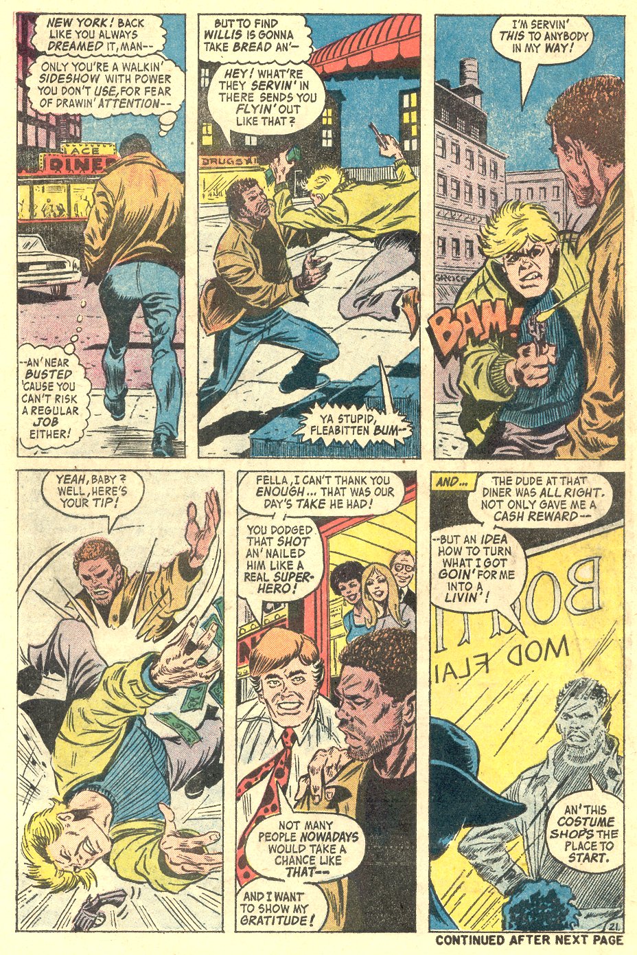 Read online Hero for Hire comic -  Issue #1 - 22