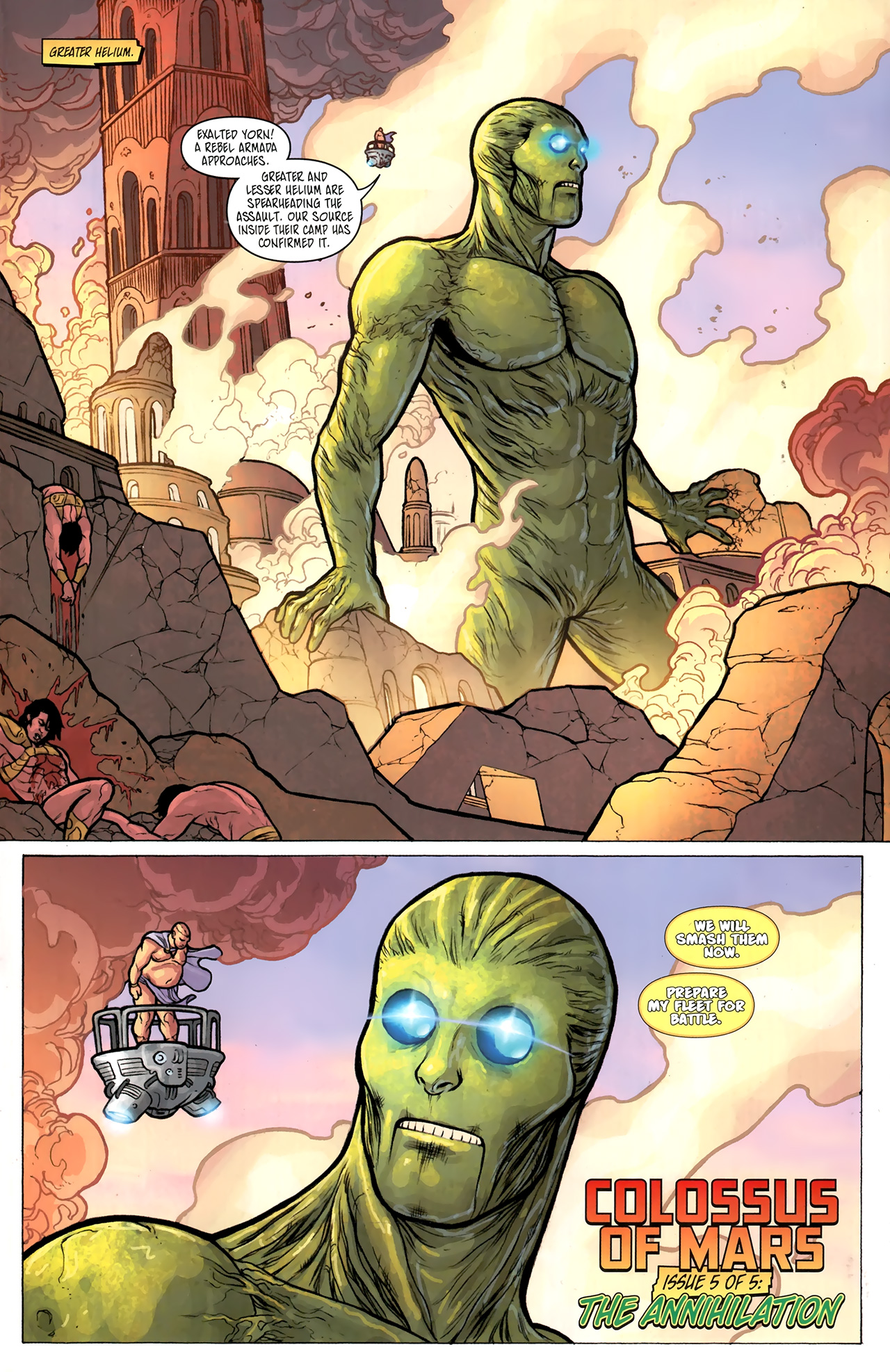 Read online Warlord Of Mars: Dejah Thoris comic -  Issue #5 - 4