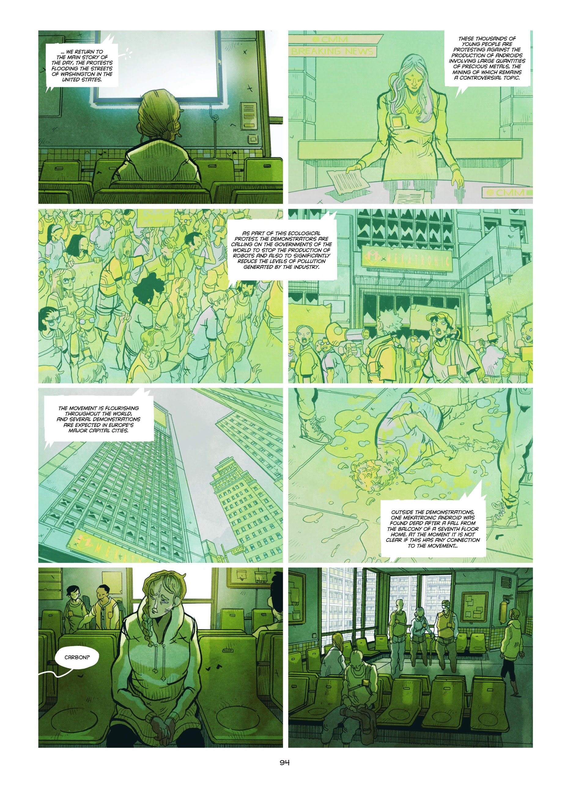 Read online Carbon & Silicon (2020) comic -  Issue # TPB (Part 1) - 93