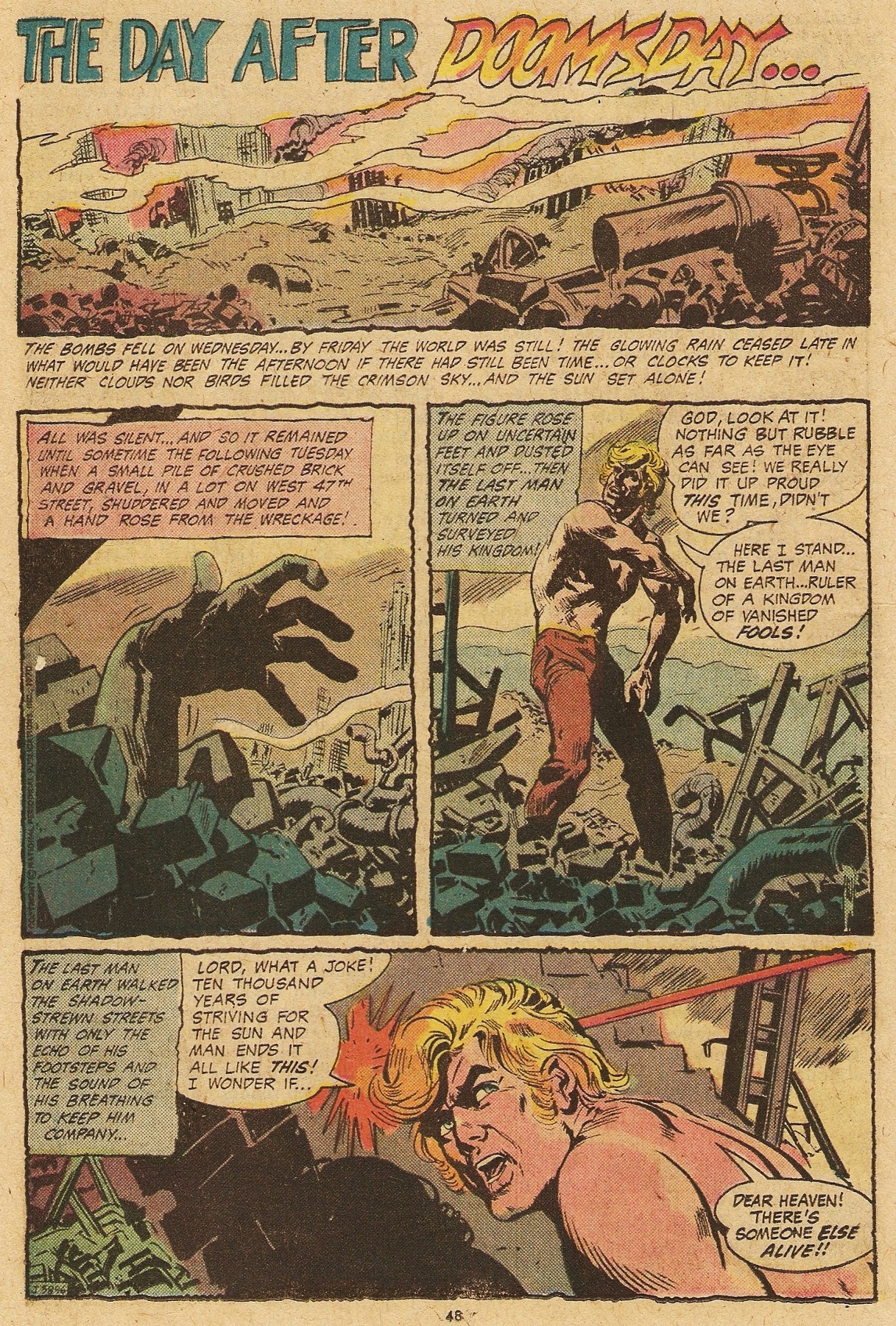 Read online Weird War Tales (1971) comic -  Issue #36 - 48