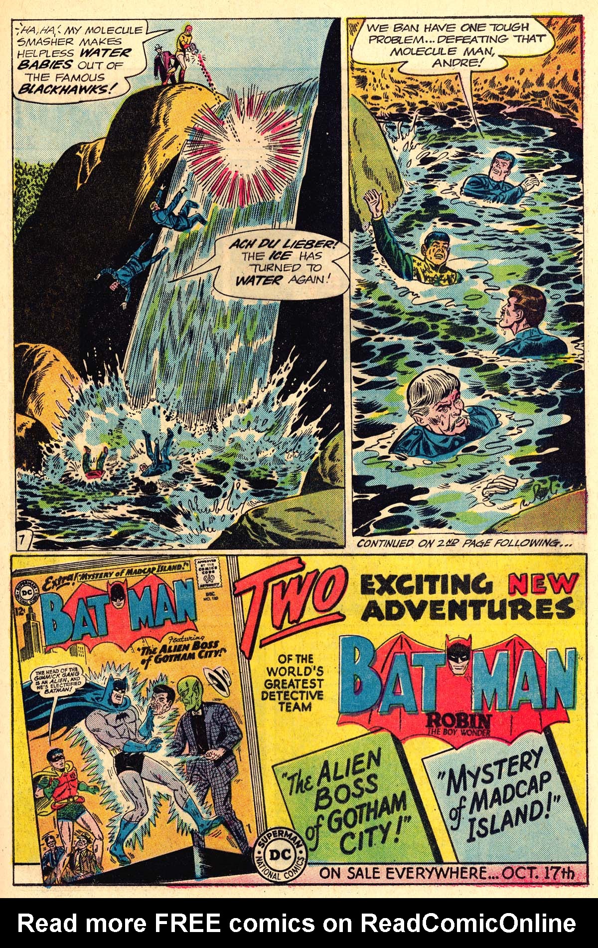 Read online Blackhawk (1957) comic -  Issue #191 - 9