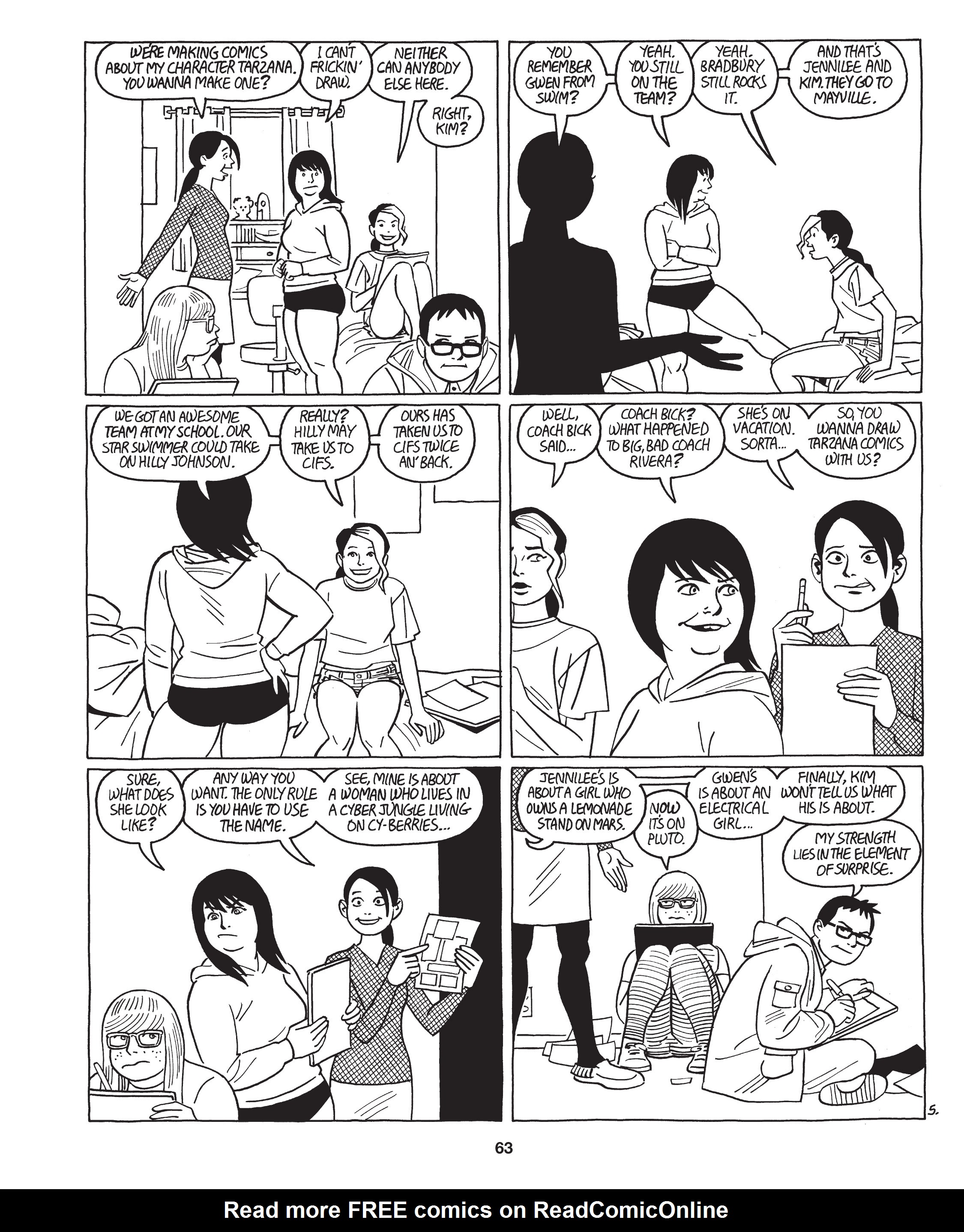Read online Love and Rockets: New Stories comic -  Issue #7 - 64