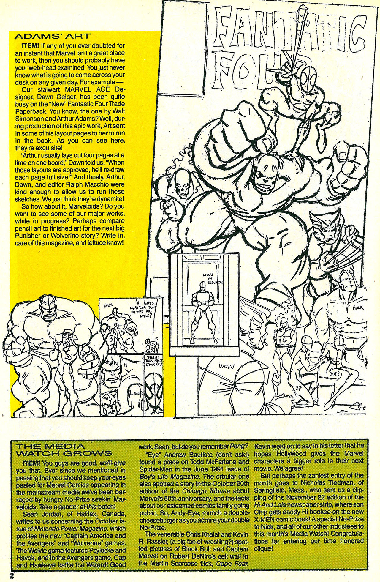 Read online Marvel Age comic -  Issue #111 - 4