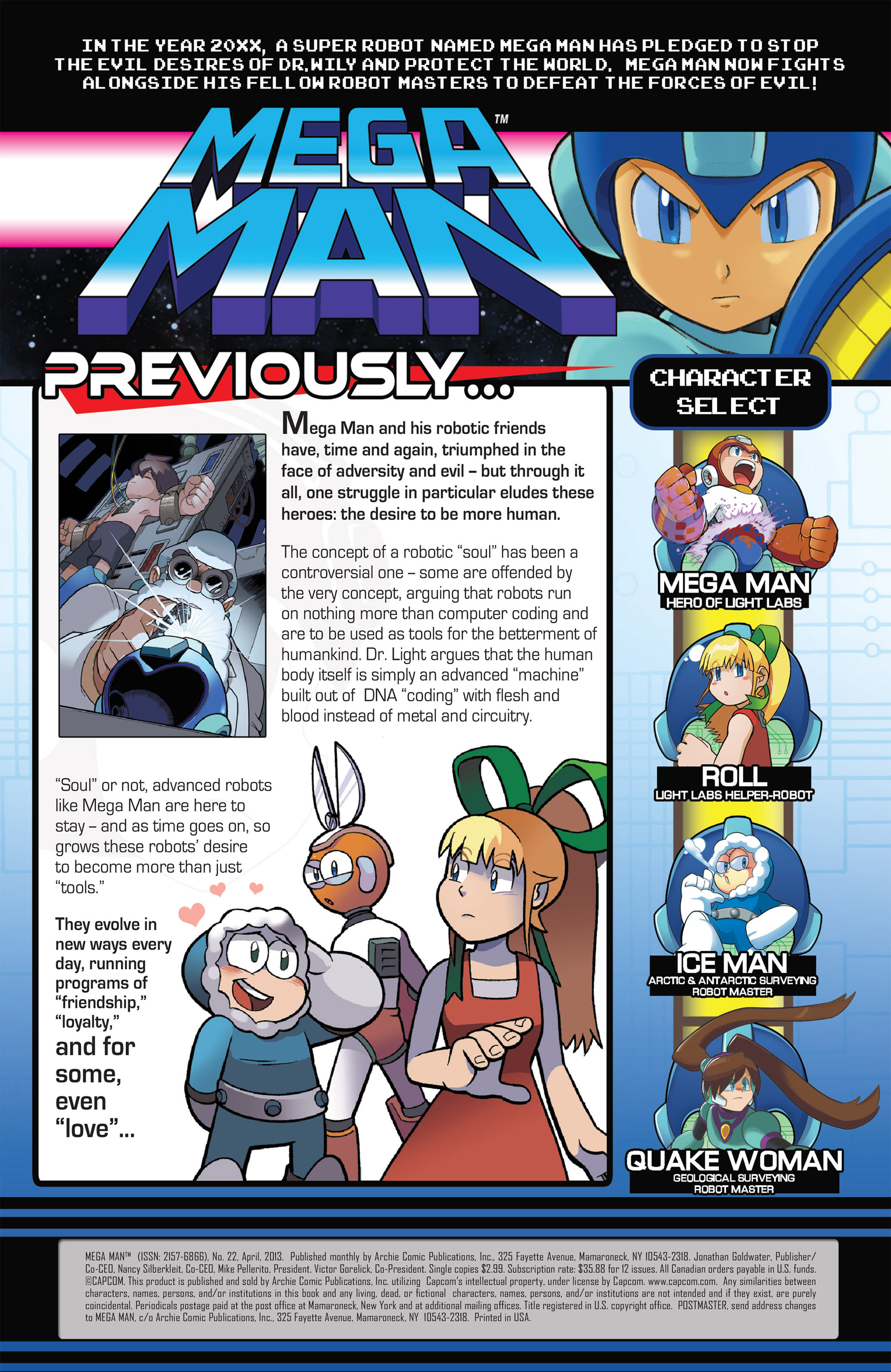 Read online Mega Man comic -  Issue #22 - 2