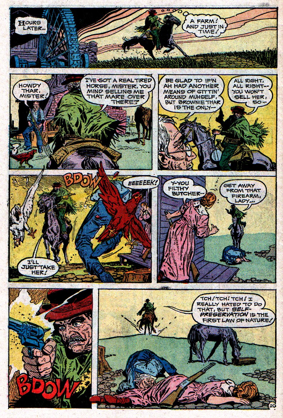 Read online Weird Western Tales (1972) comic -  Issue #18 - 29