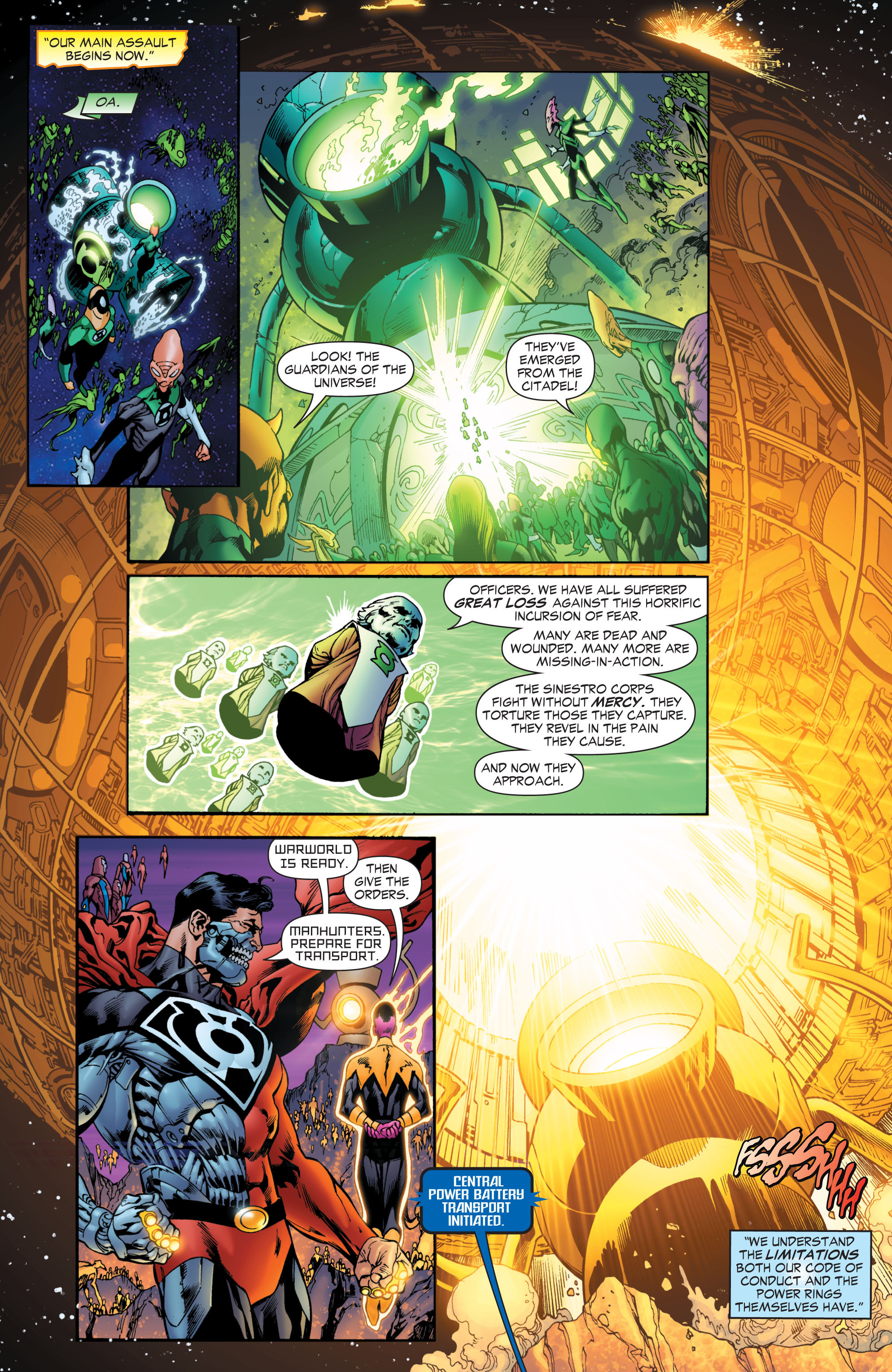 Read online Green Lantern: The Sinestro Corps War comic -  Issue # Full - 153