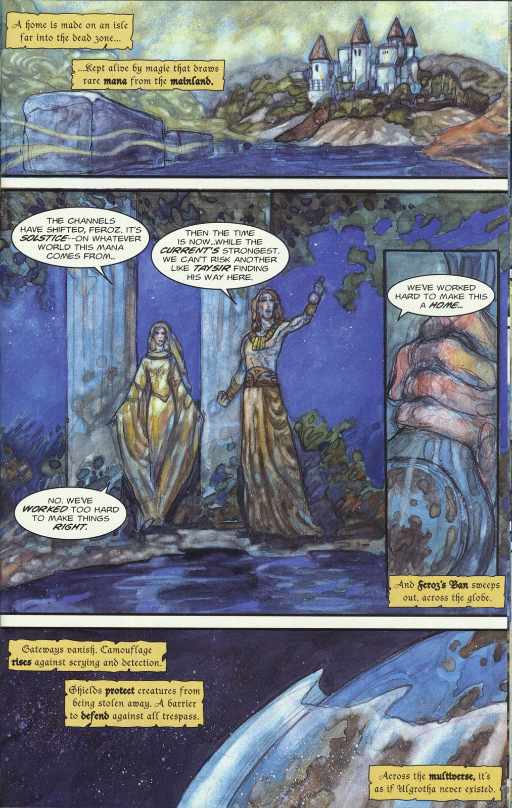 Read online Homelands On the World of Magic: The Gathering comic -  Issue # Full - 36