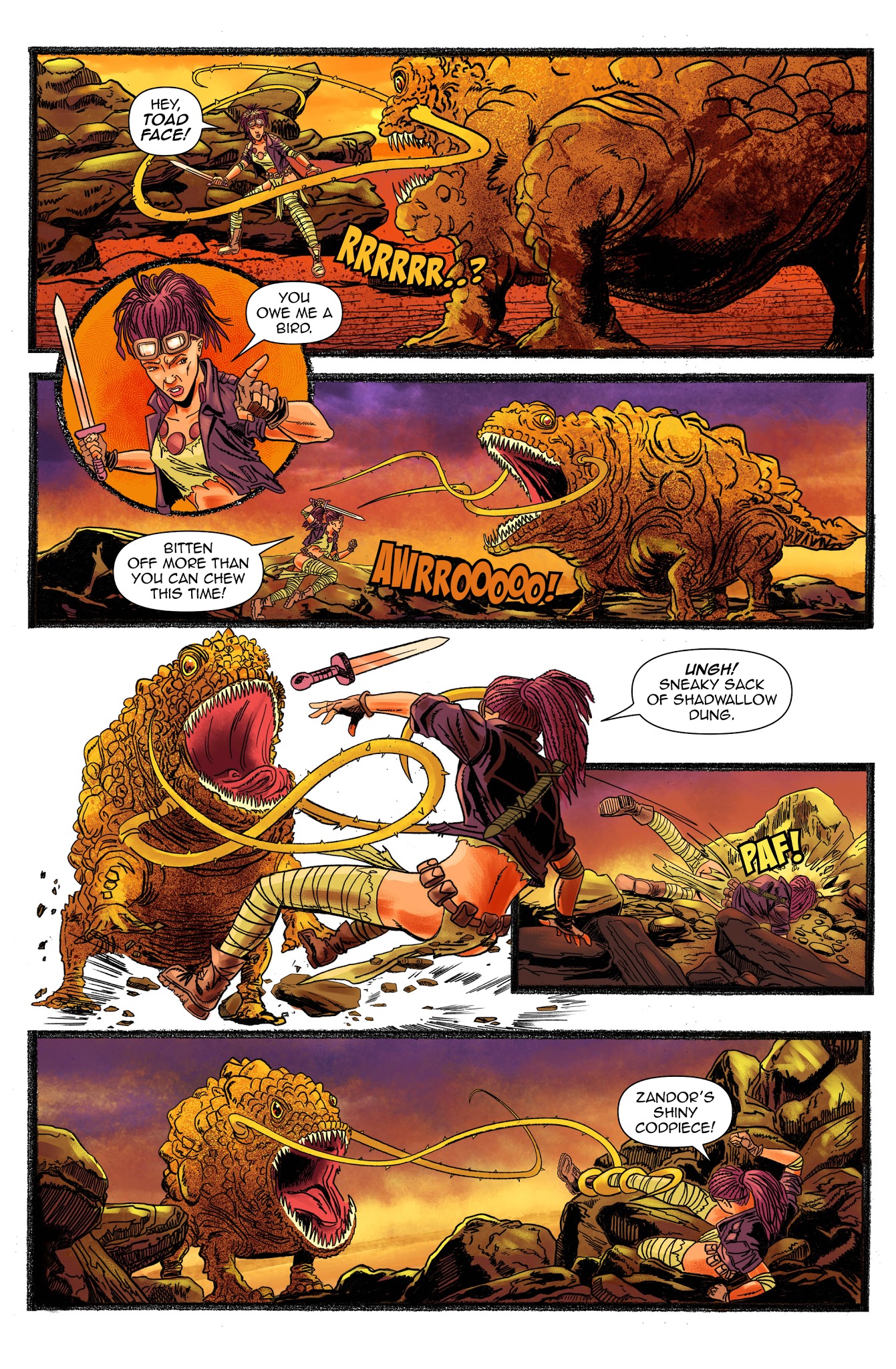 Read online 100% Biodegradable comic -  Issue #17 - 6