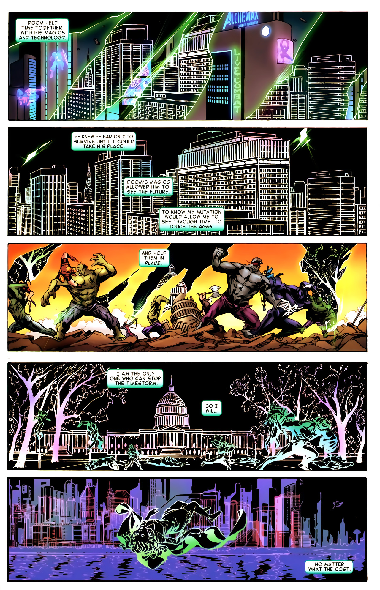 Read online Timestorm 2009/2099 comic -  Issue #4 - 18