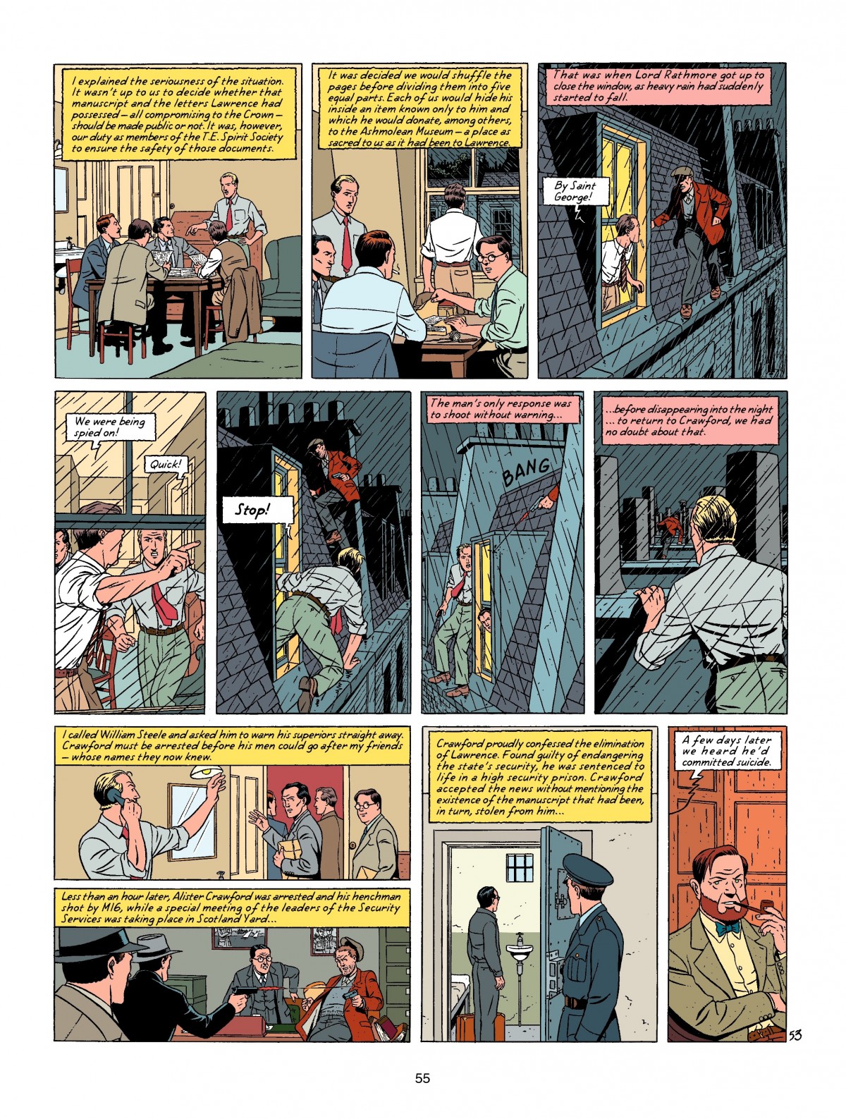 Read online Blake & Mortimer comic -  Issue #18 - 55