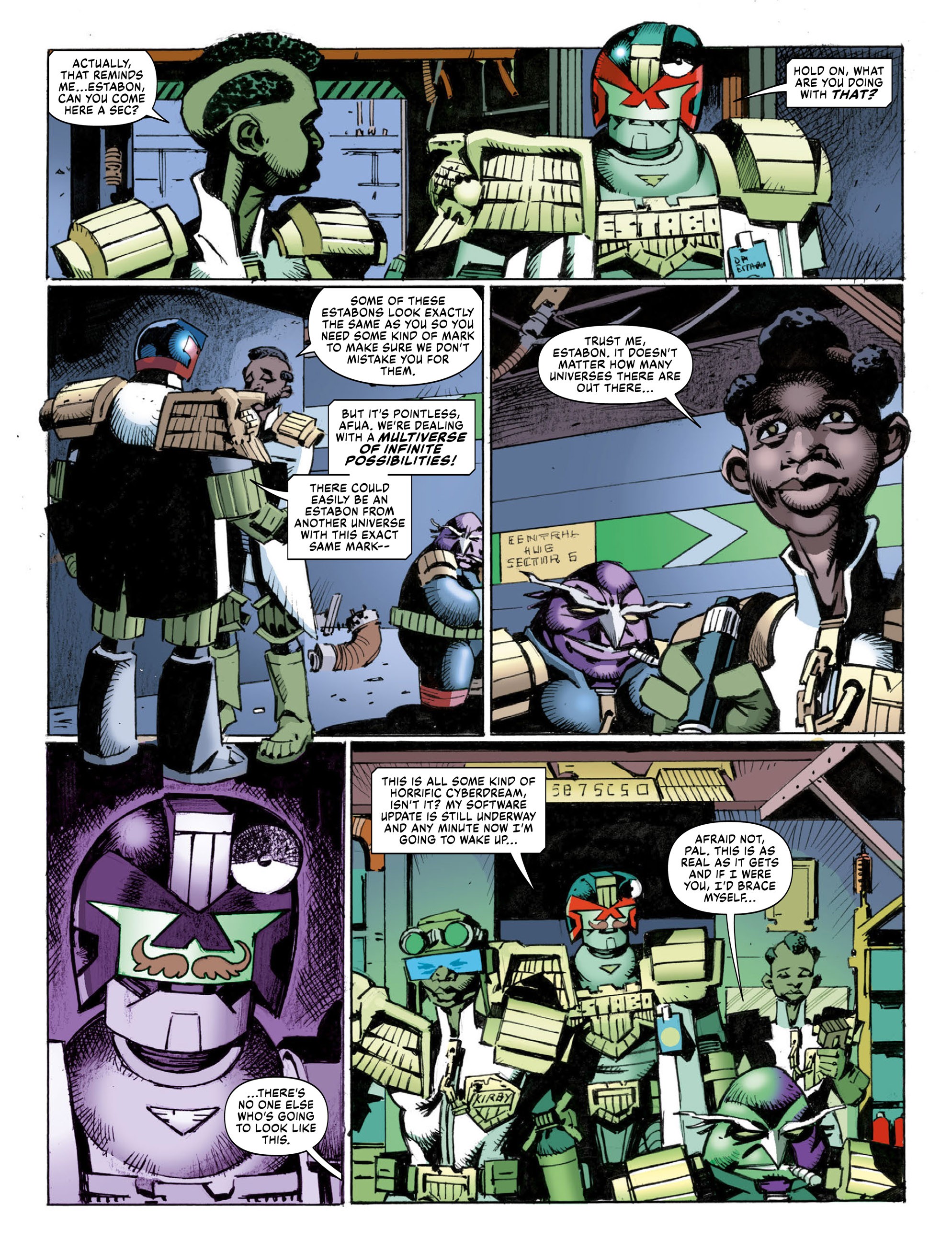 Read online 2000 AD comic -  Issue #2296 - 35