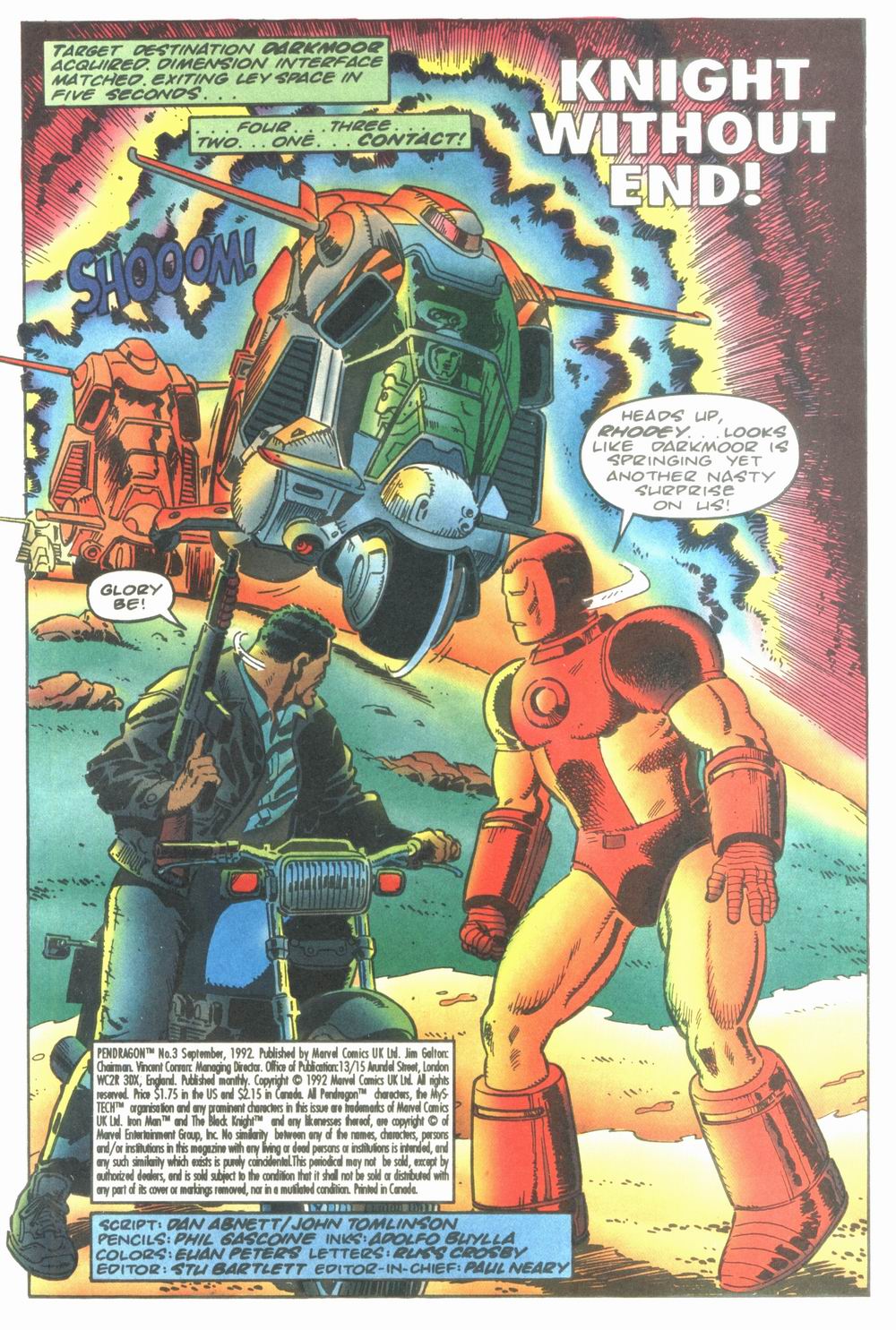 Read online Knights of Pendragon comic -  Issue #3 - 2