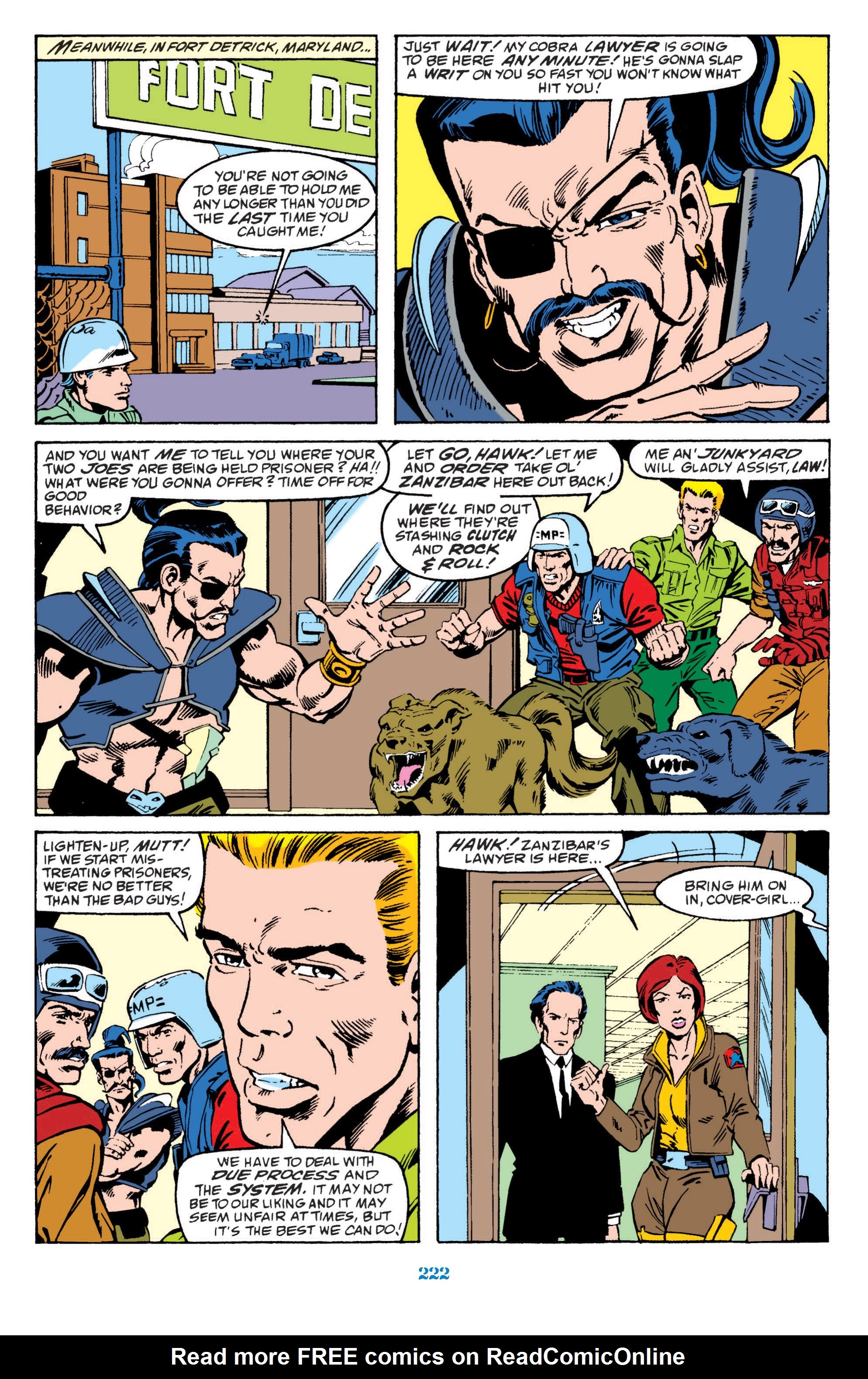 Read online Classic G.I. Joe comic -  Issue # TPB 9 (Part 2) - 124